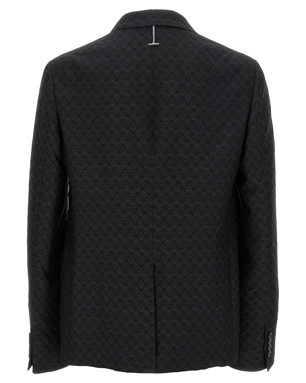 McQueen Black 'Skull' Blazer for men