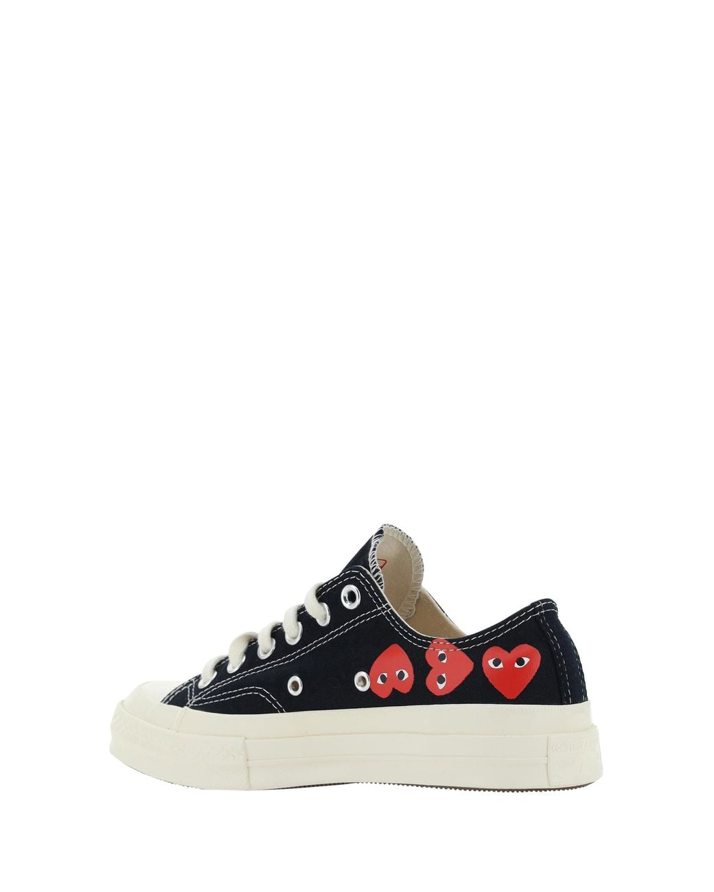 Comme des Garçons White Sneakers Canvas Upper for men