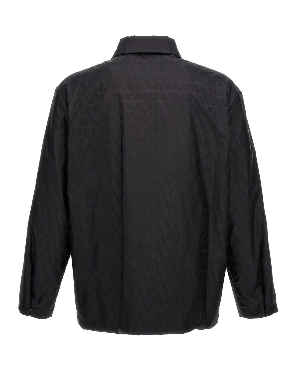 Valentino Garavani Black Toile Iconographe Reversible Jacket Polyamide Down Jacket, Parka, Casual for men