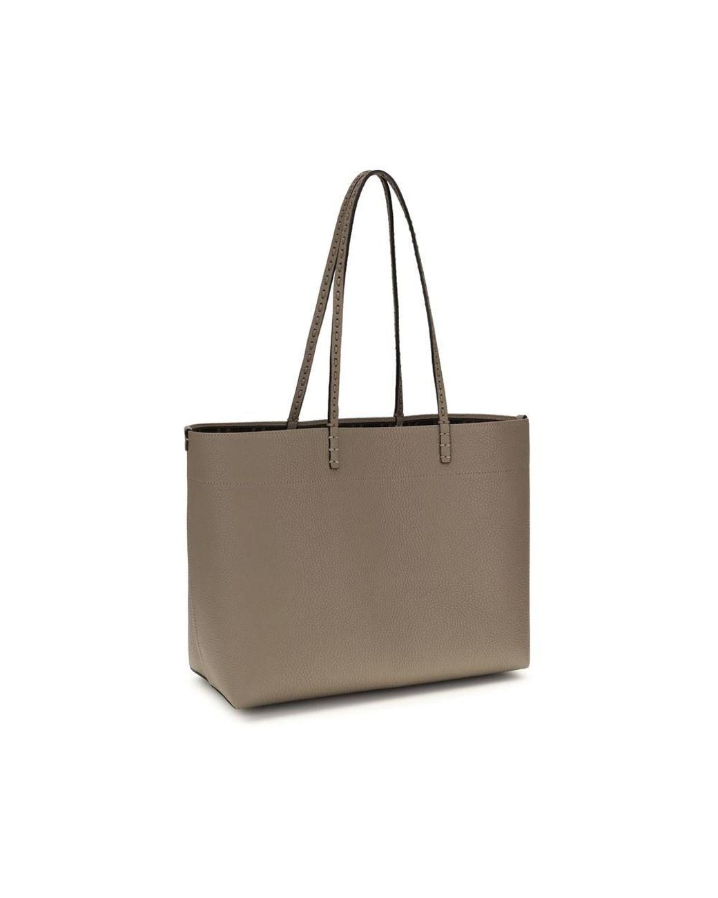Fendi Gray Fendi Roll Shoulder Bag