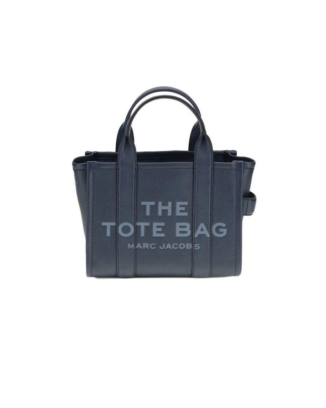 Marc Jacobs Blue Tote Bag Cow Leather Tote-Bags
