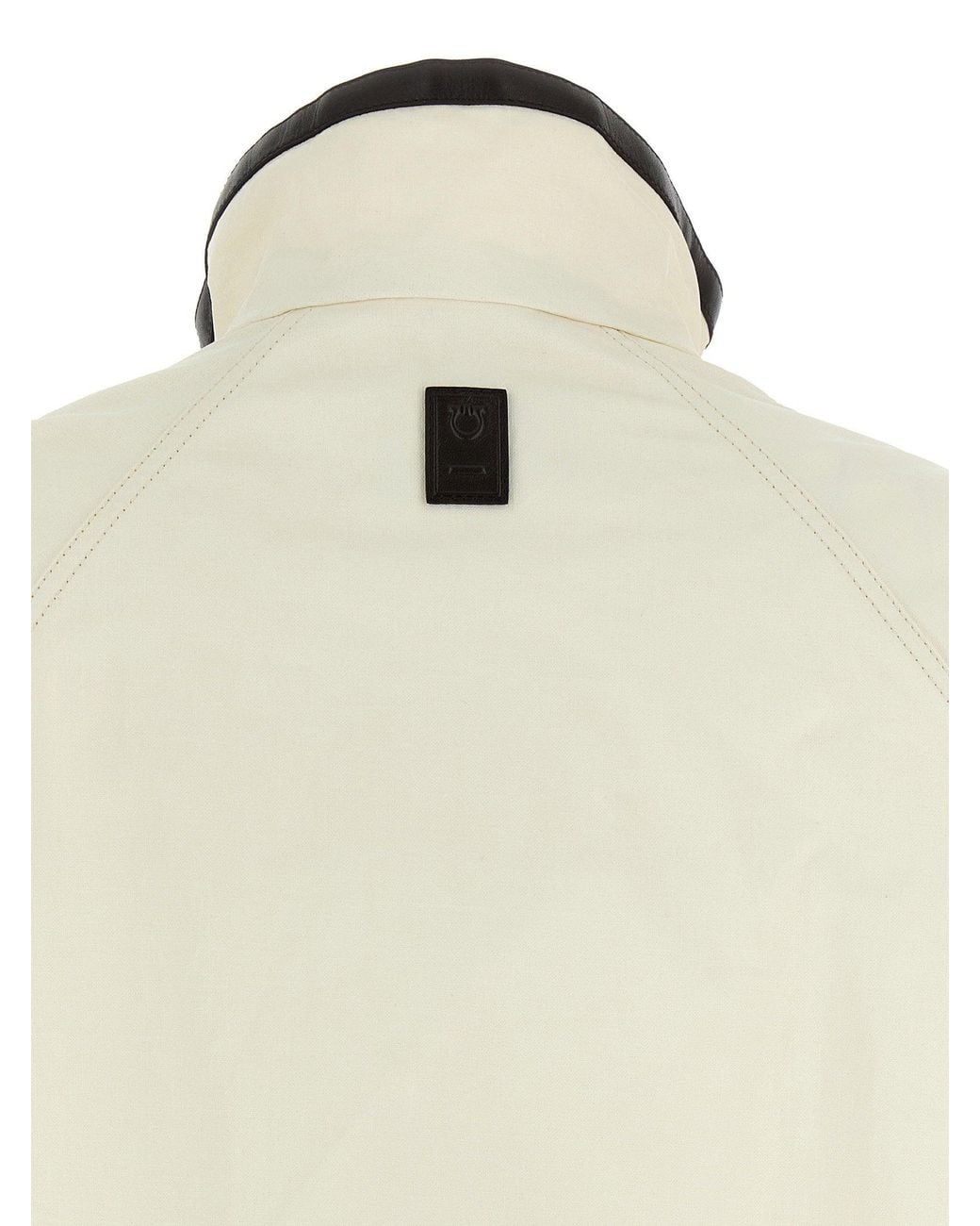Ferragamo Natural Technical Linen Jacket