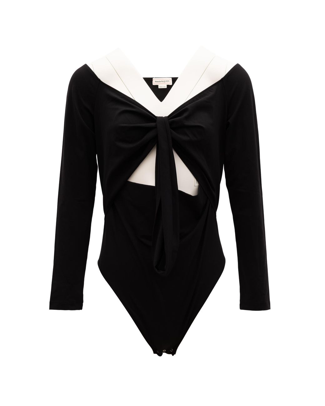McQueen Black And Cotton Top