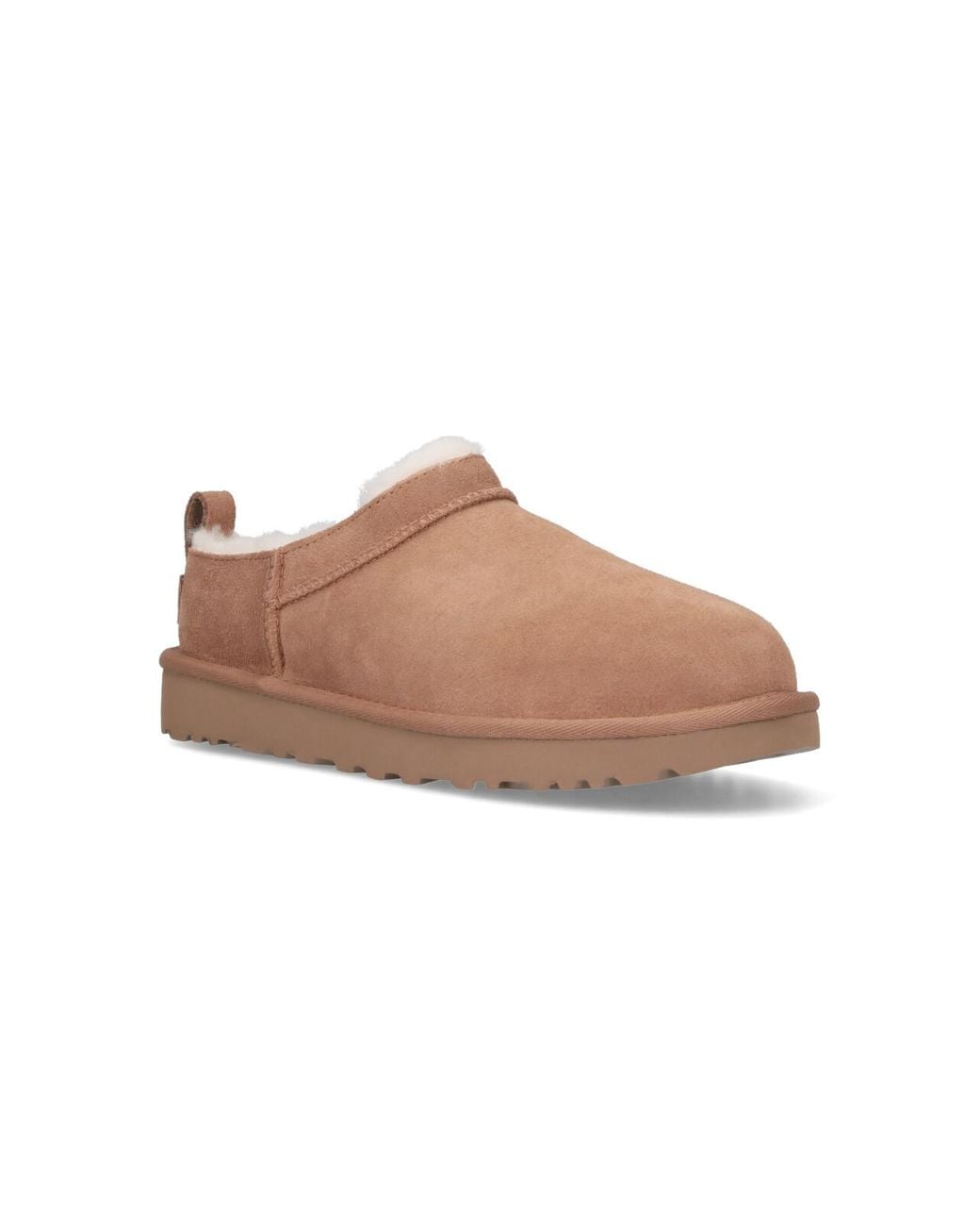 Ugg Brown Flat Shoes Upper: Leather
