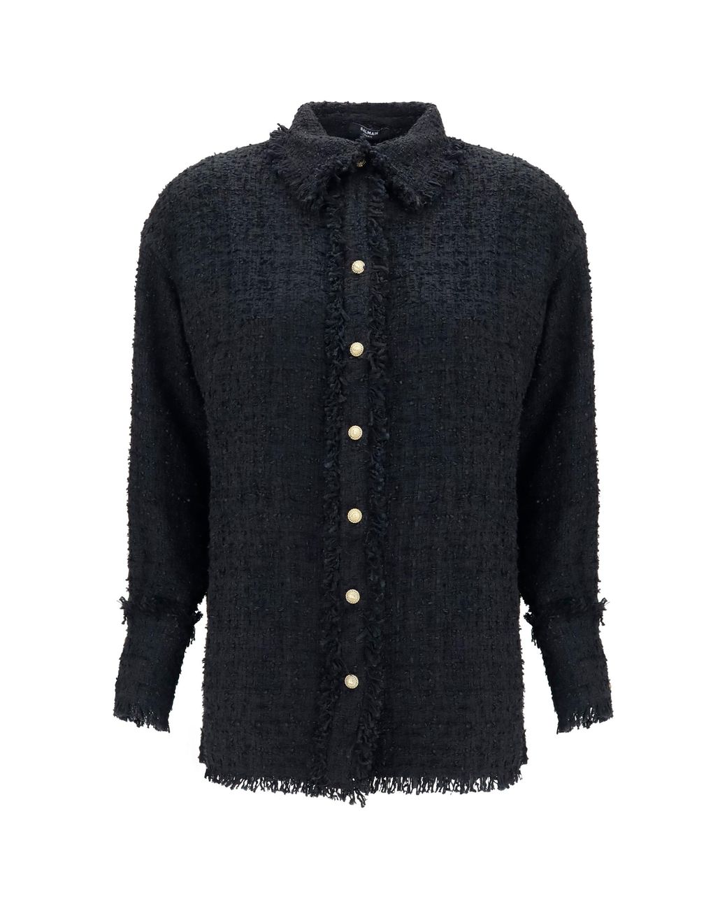 Balmain Blue Balmain Tweed Jacket