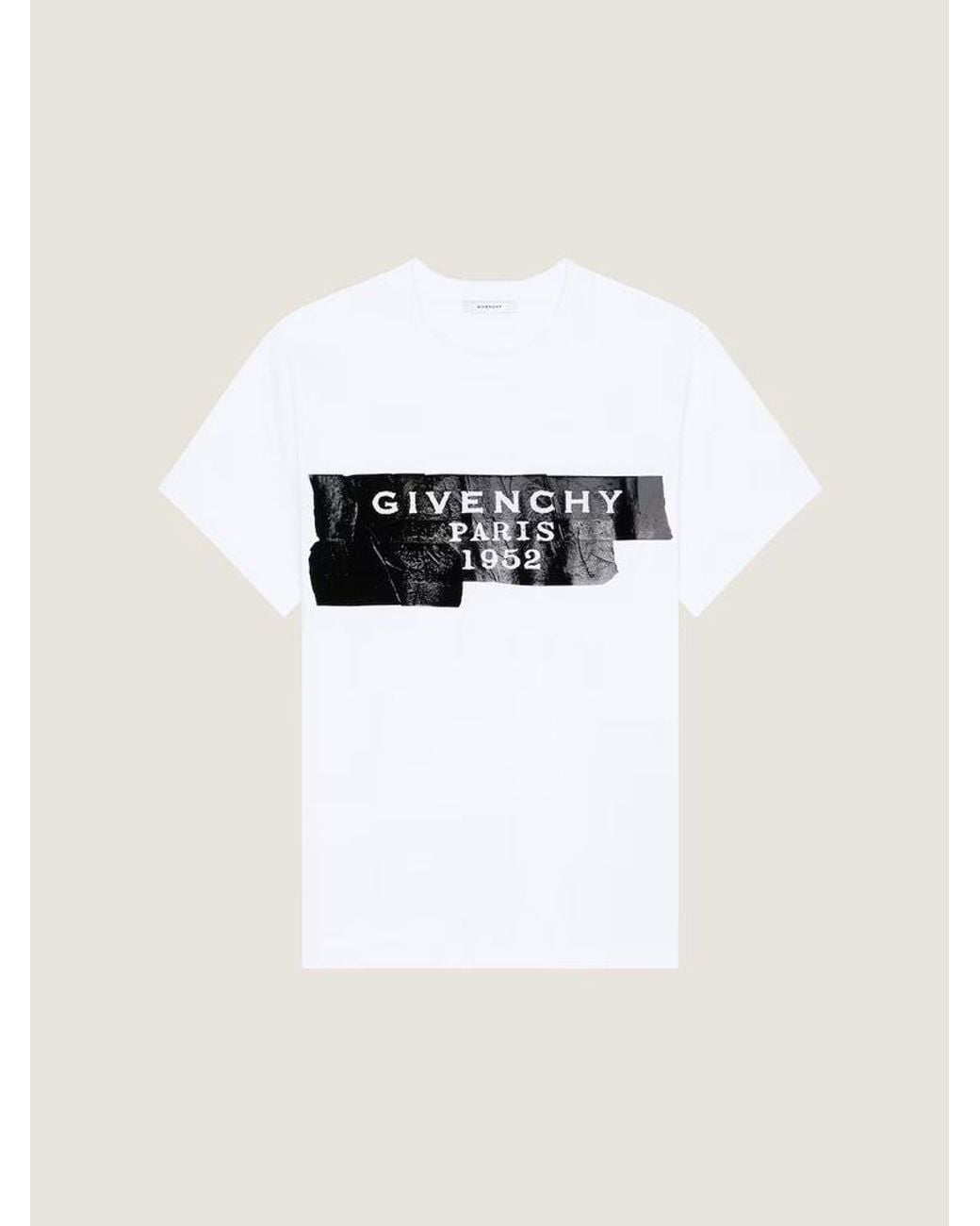 Givenchy White Givenchy Logo-Printed T-Shirt