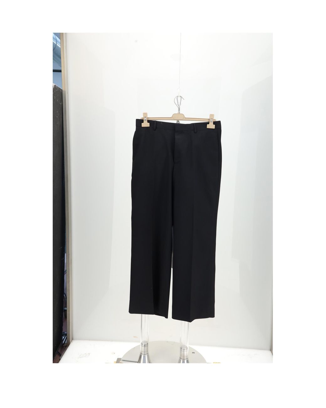 Céline Black Trousers Ethan Wool for men