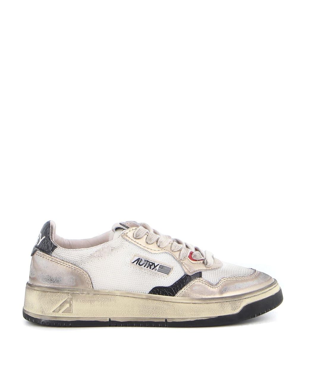 Autry Suede Super Vintage Sneakers in White | Lyst