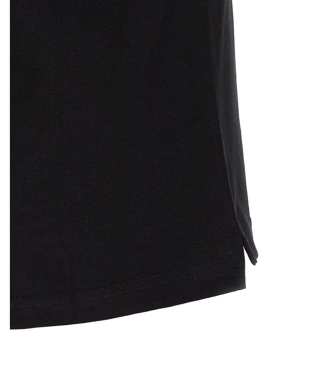 DIESEL Black T-Adjust-Od T-Shirt for men