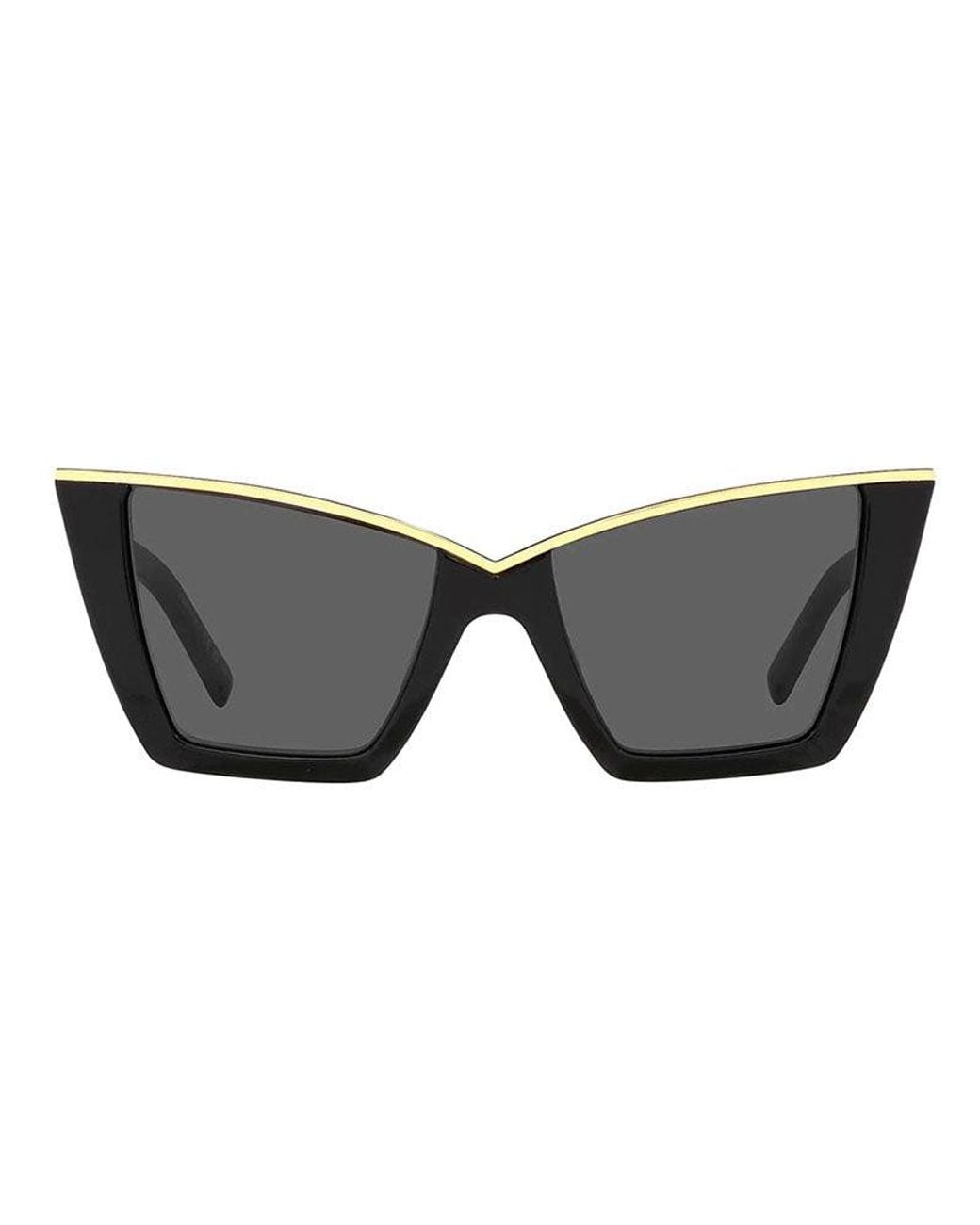 Saint Laurent Gray Sl570 002- Mirror Sunglasses
