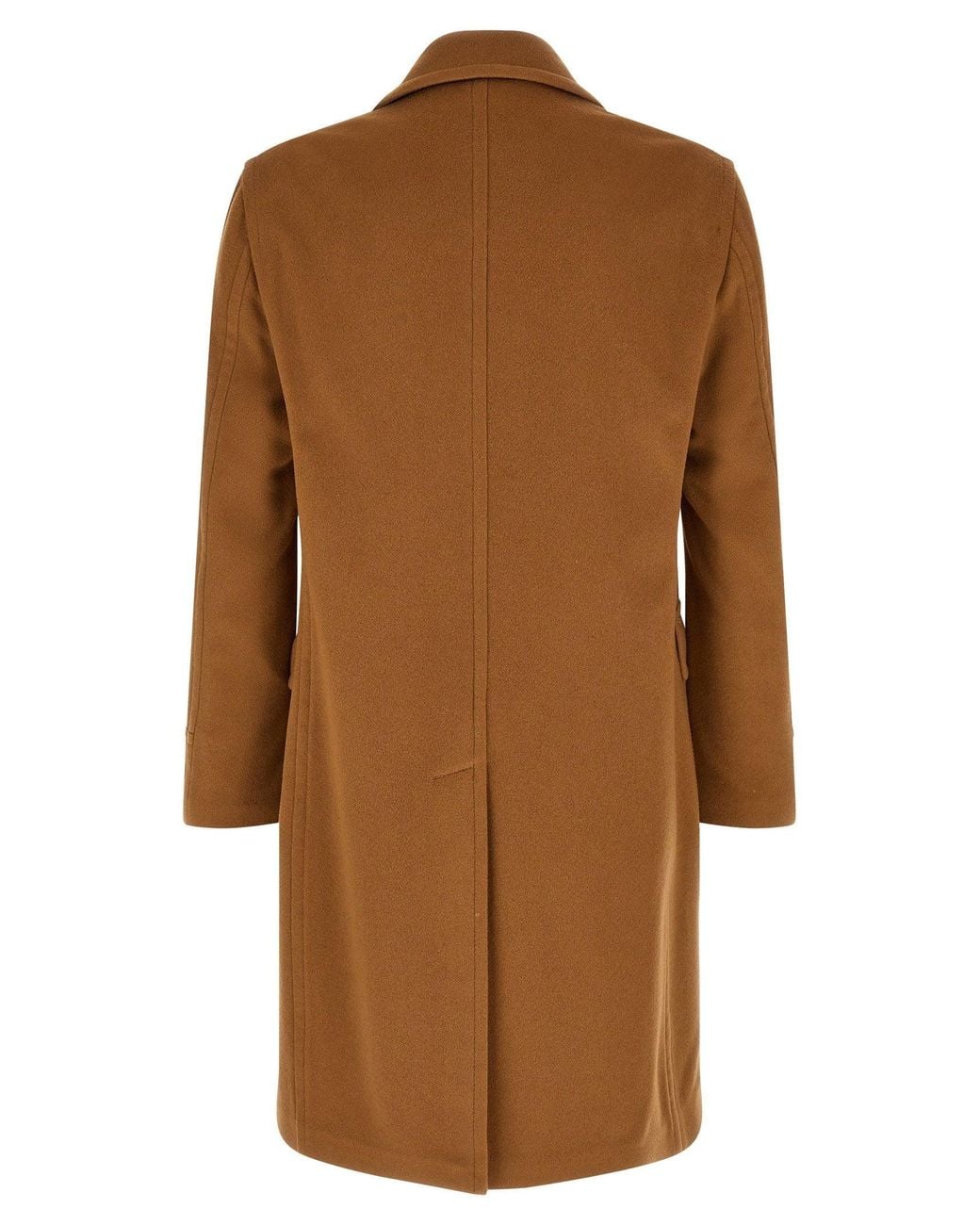 Tagliatore Brown Sherry Coat for men
