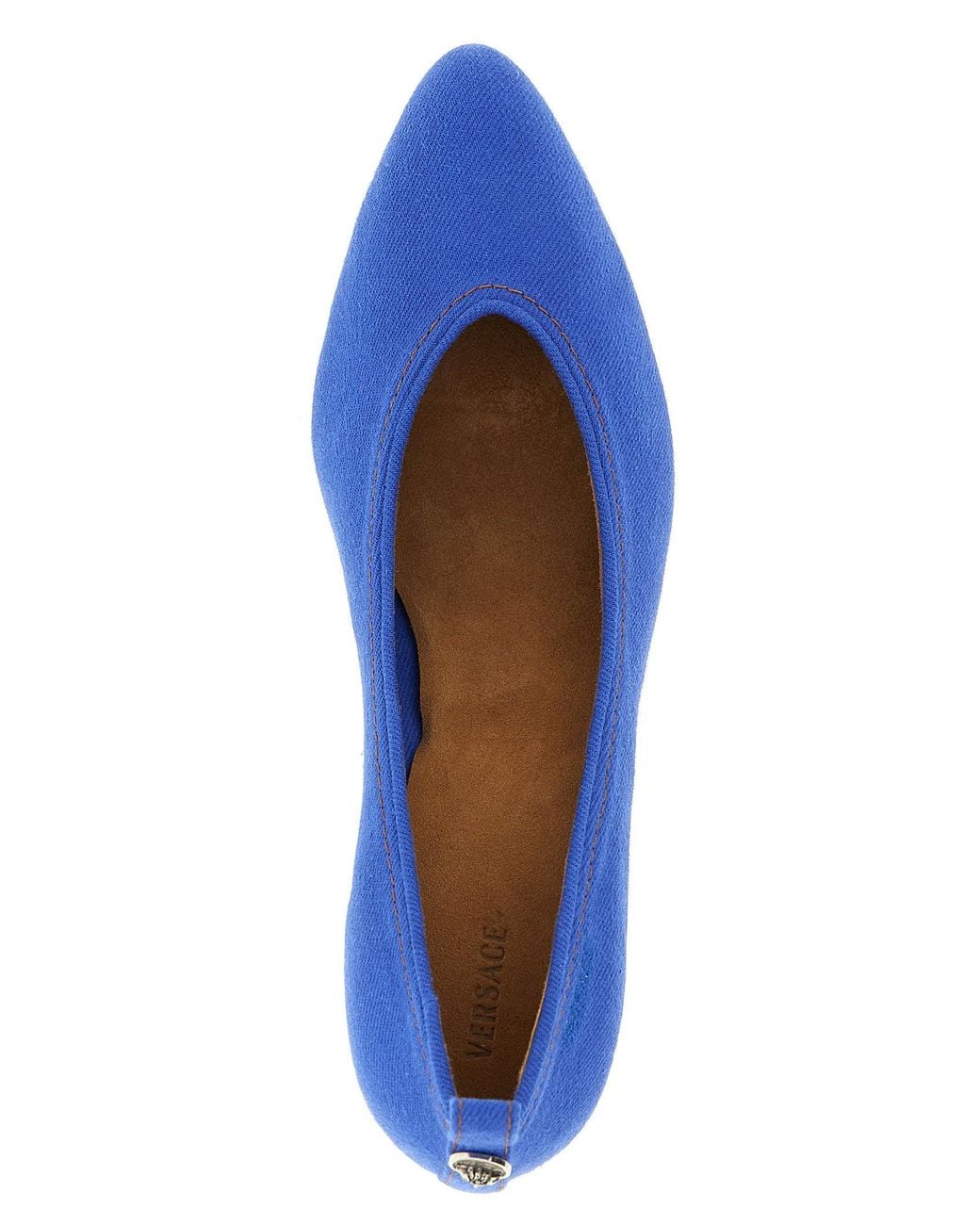 Versace Blue Pump