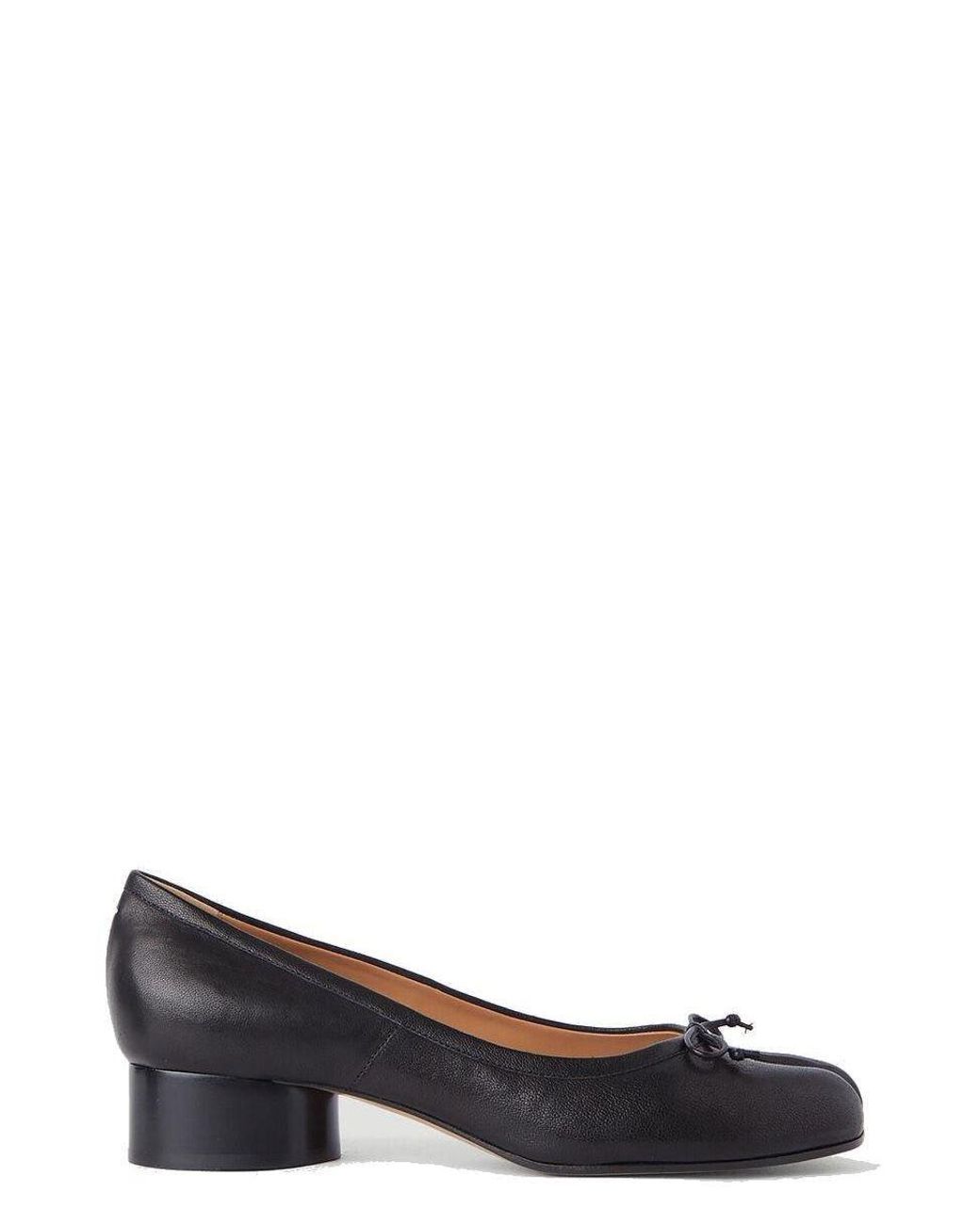 Maison Margiela Tabi Ballerina Pumps in Brown | Lyst