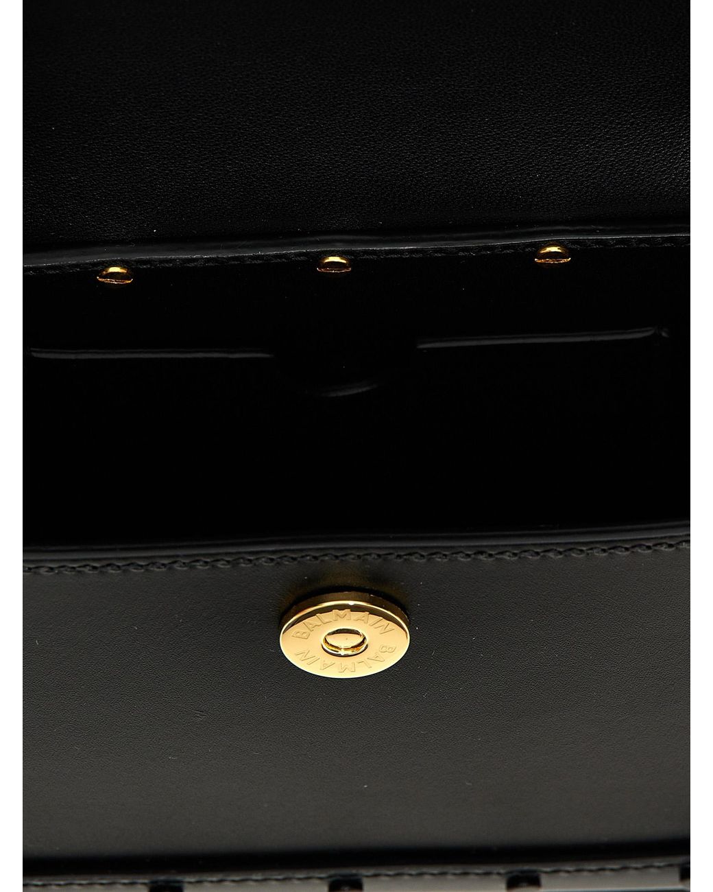 Balmain Black B-Buzz Dynasty Hand Bags