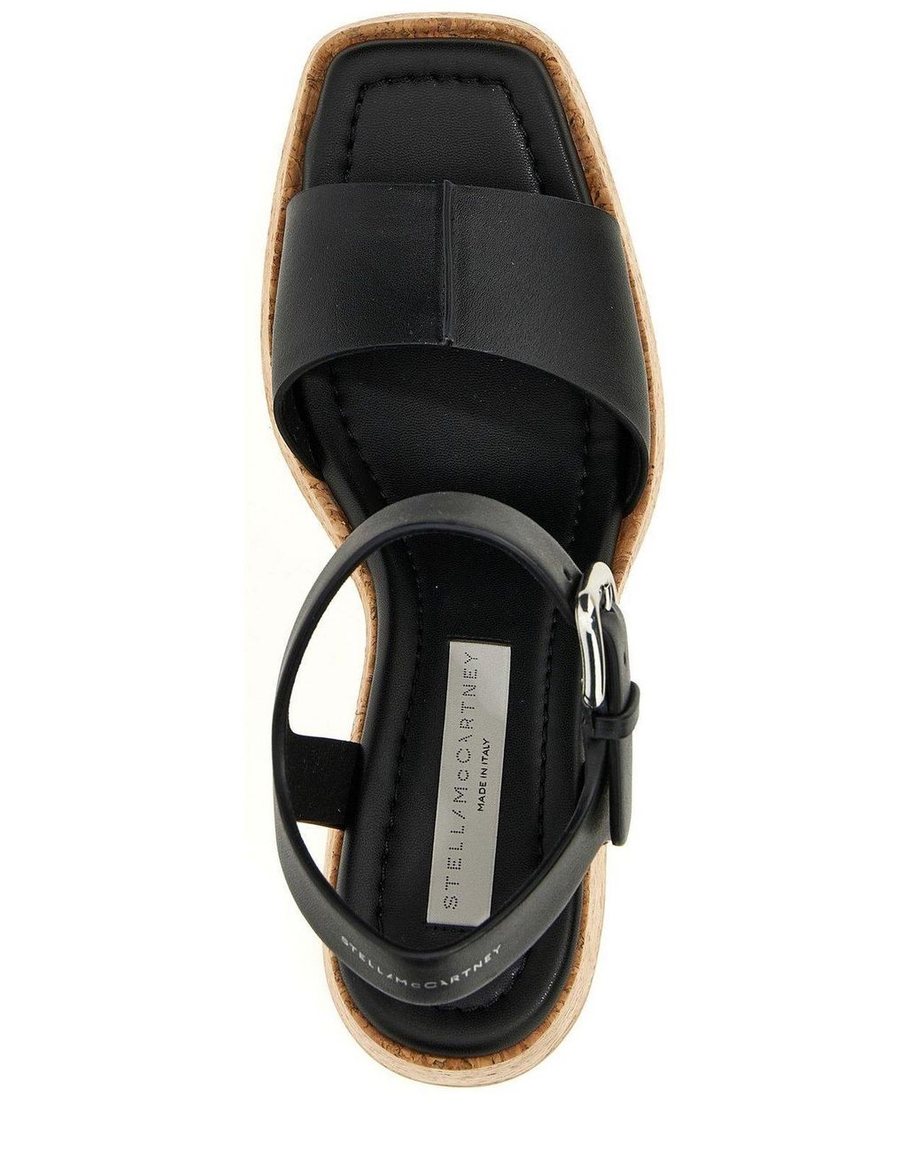 Stella McCartney Skyla Buckled Platform Sandals in Black Lyst UK