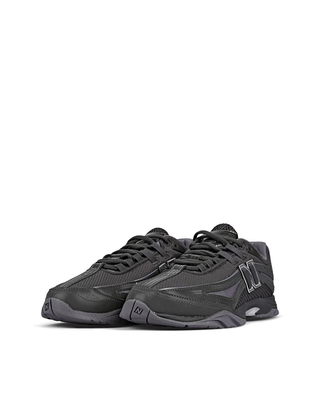 New Balance Black Rc56 Faded Sneakers Shoes for men