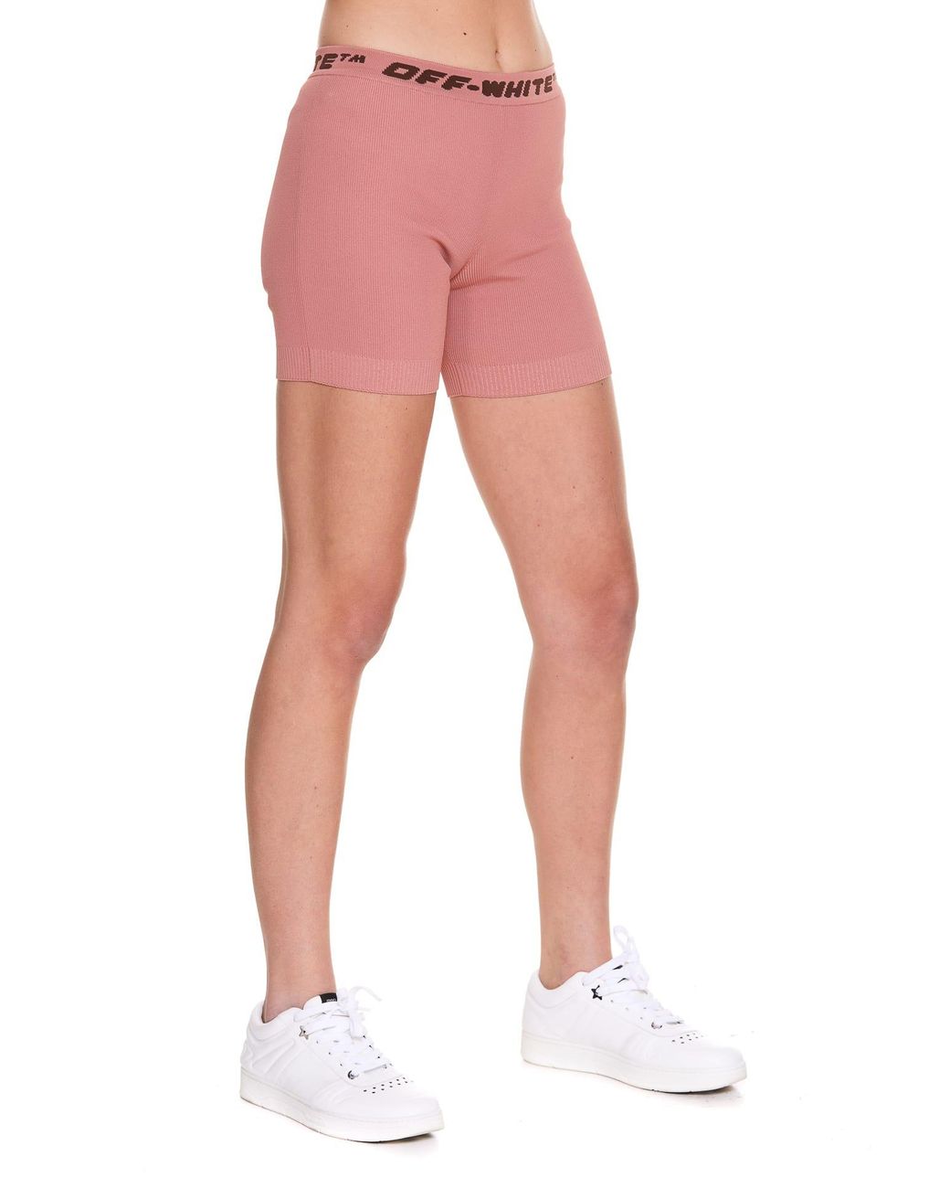 off white nike biker shorts