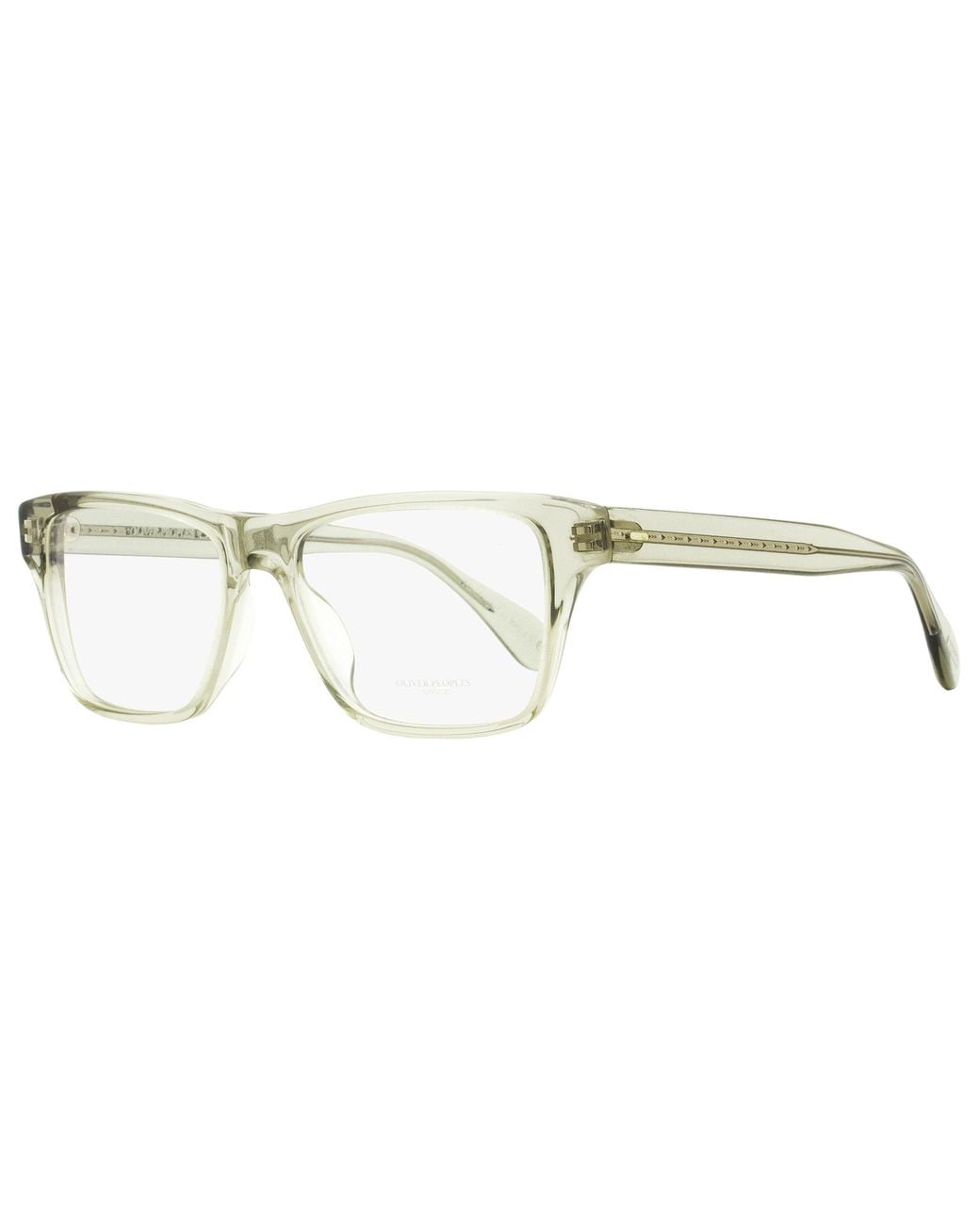 Oliver Peoples Black Osten Eyeglasses Ov5416u Crystal Gray 54mm for men