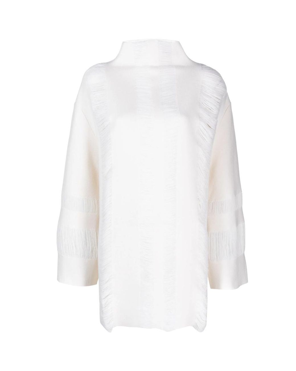 Mrz White Sweater Cashmere: 30