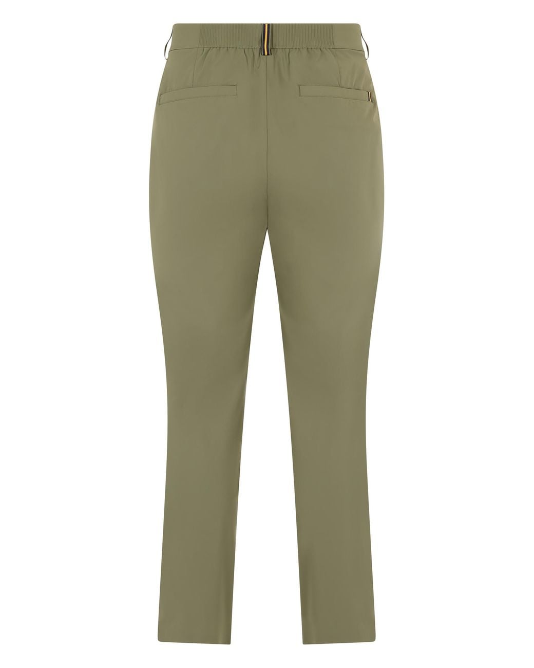 K-Way Green Trousers Ailty Light Nylon for men