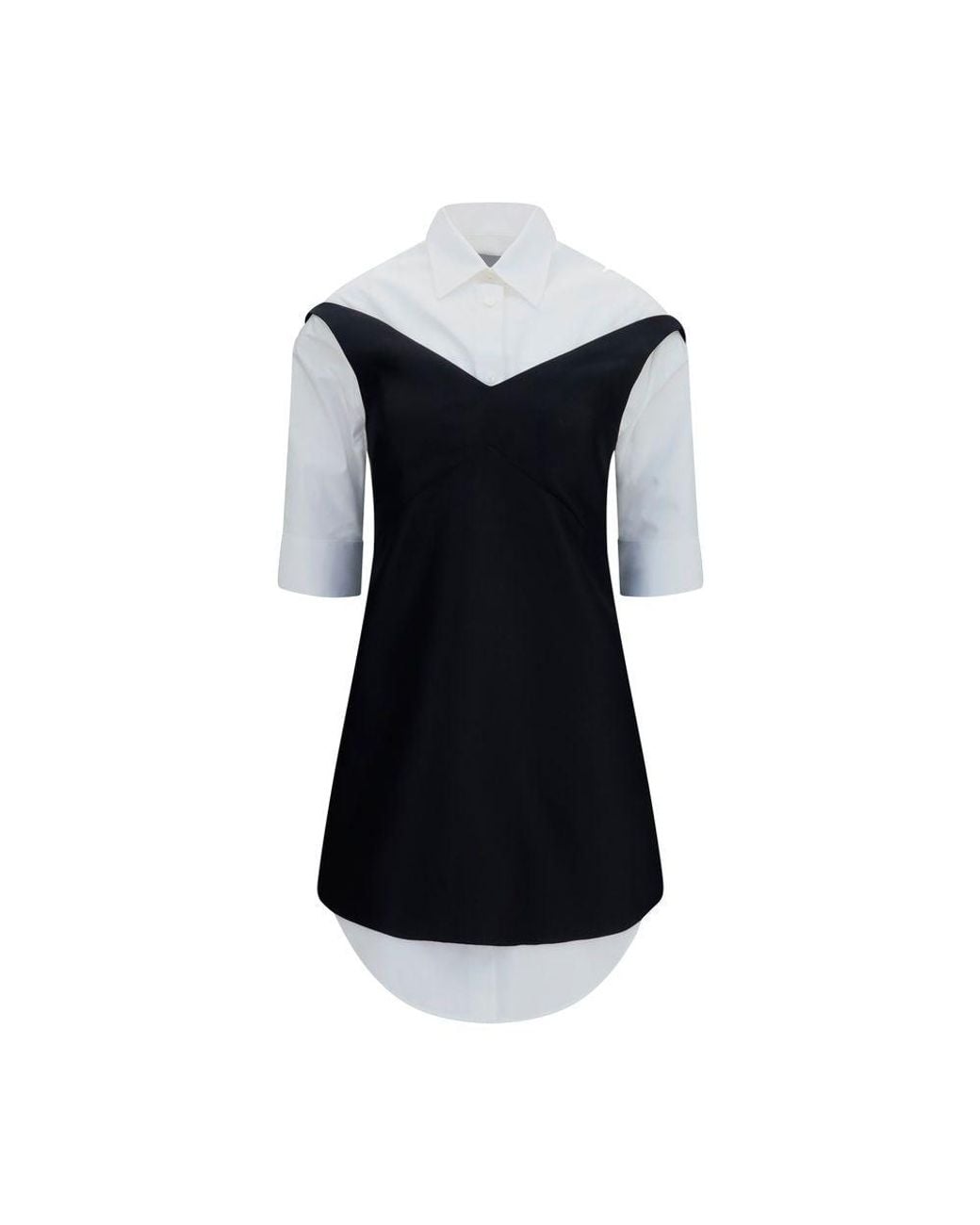 Balenciaga Black Wool Oves Aries Casual Dress