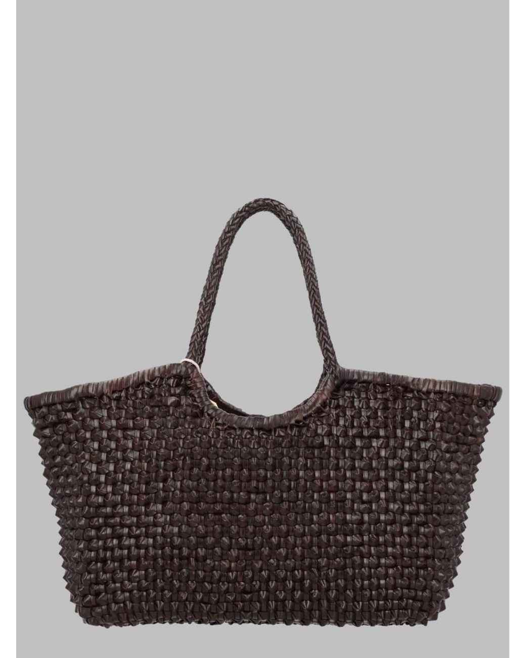 Dragon Diffusion Gray Nantucket Cactus Leather Shoulder Bag