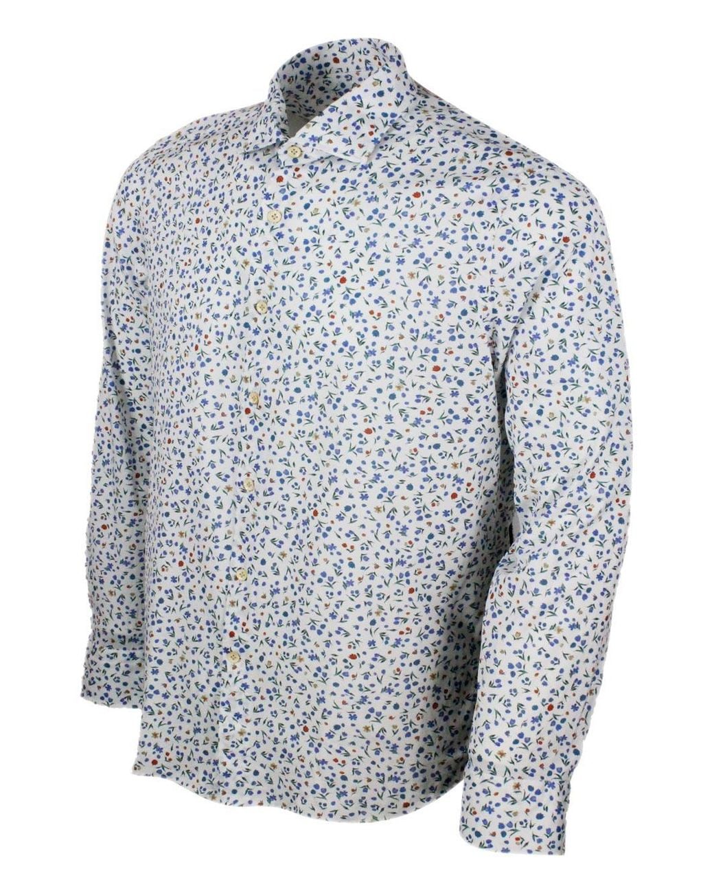 Sonrisa Blue Shirts 100Co for men