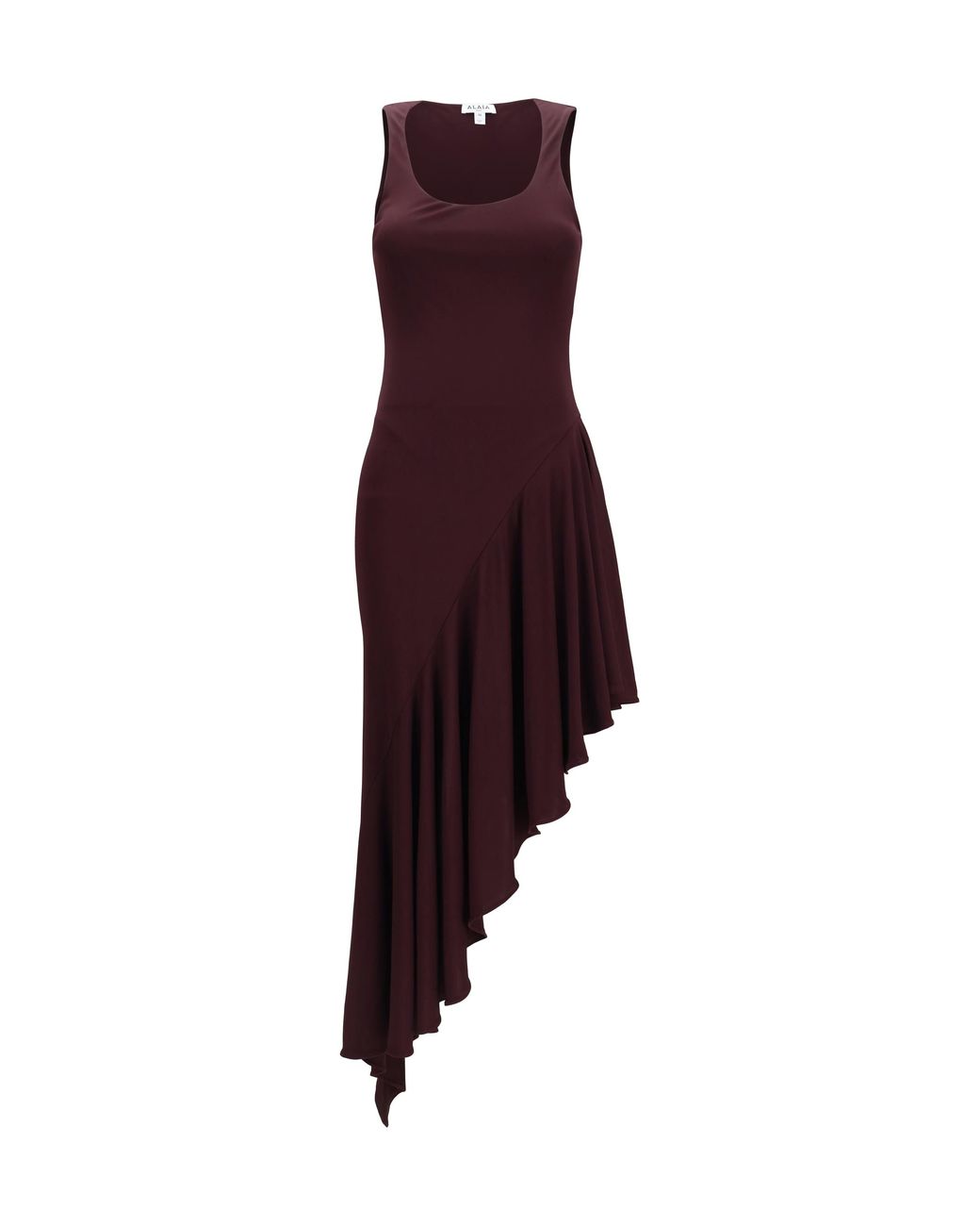 Alaïa Purple Jersey Dress Viscose