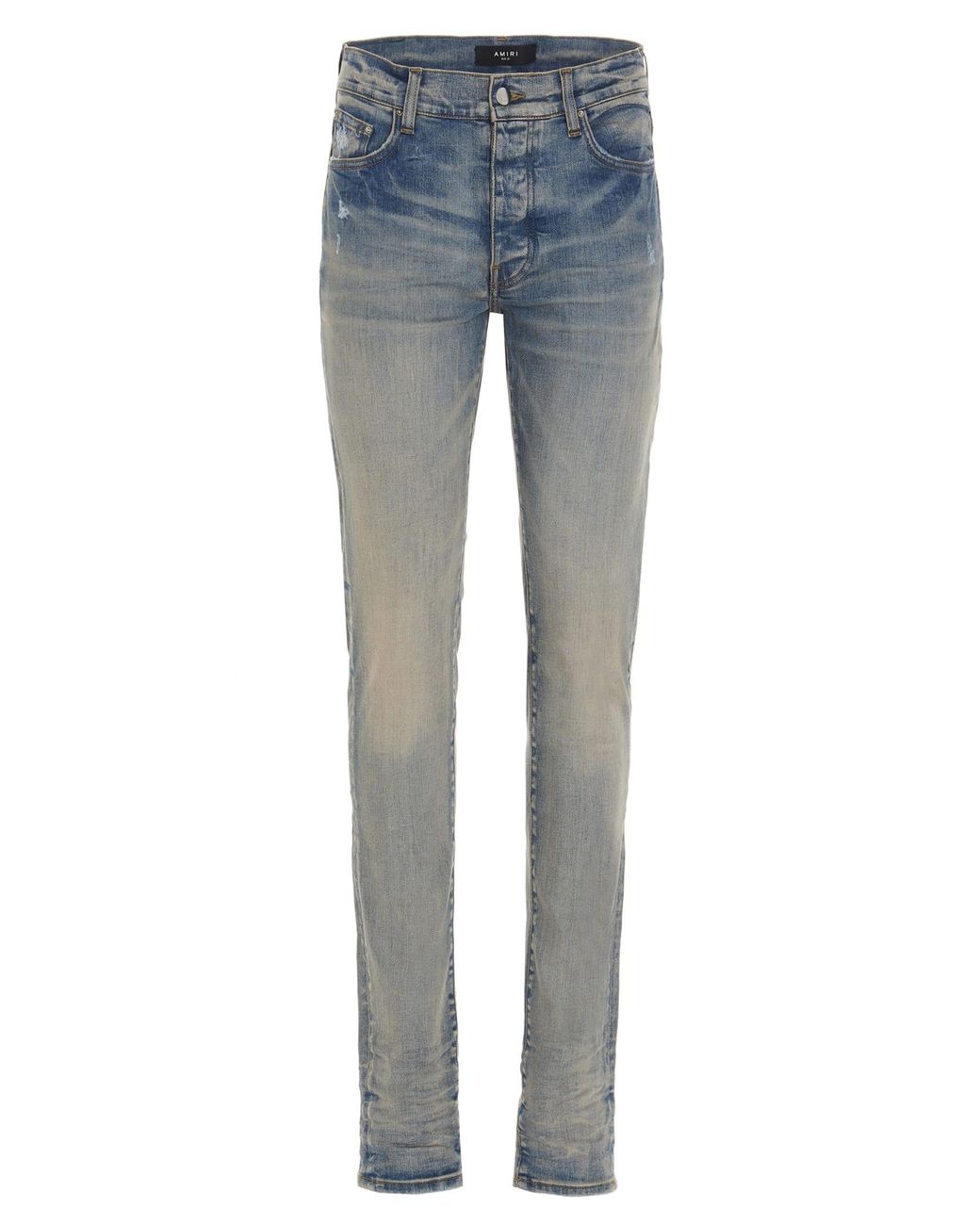 Amiri Stack Jeans in Blue for Men Lyst
