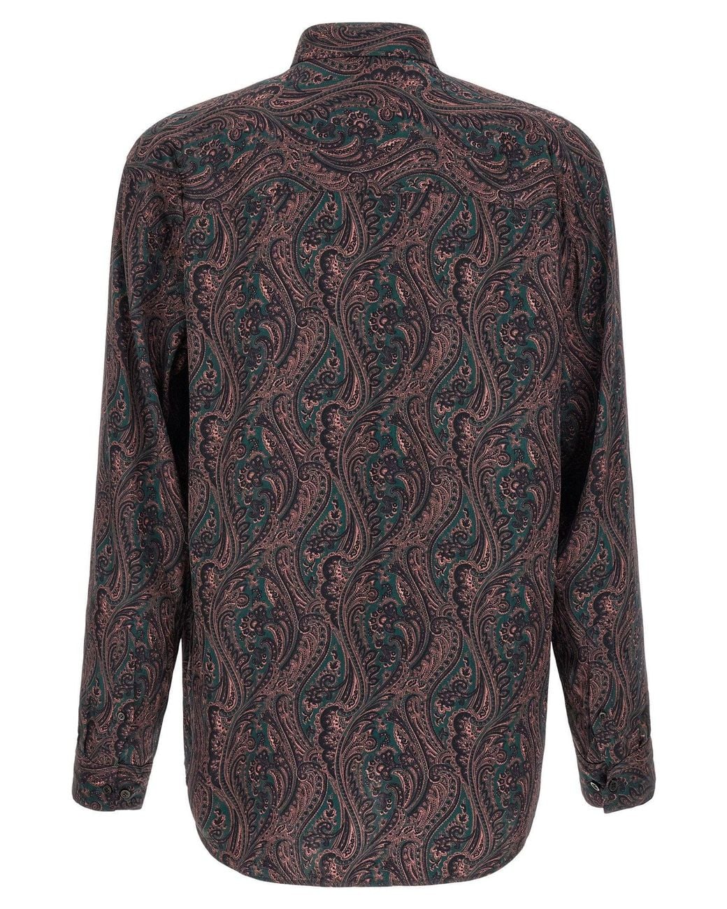 Dries Van Noten Caper Shirt in Gray for Men | Lyst