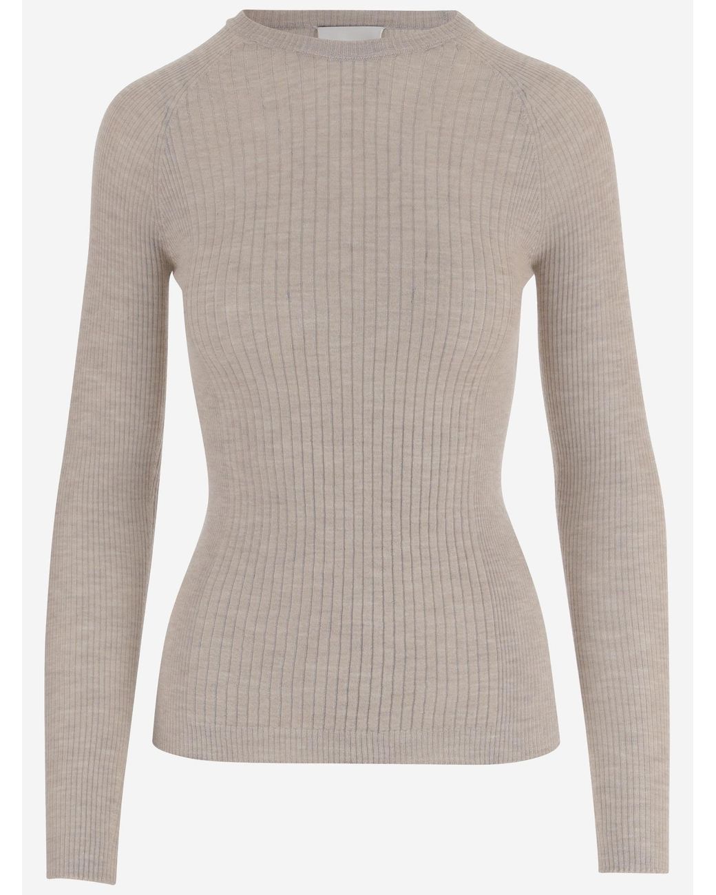 Sa Su Phi Brown Cashmere And Silk Knit Knitwear