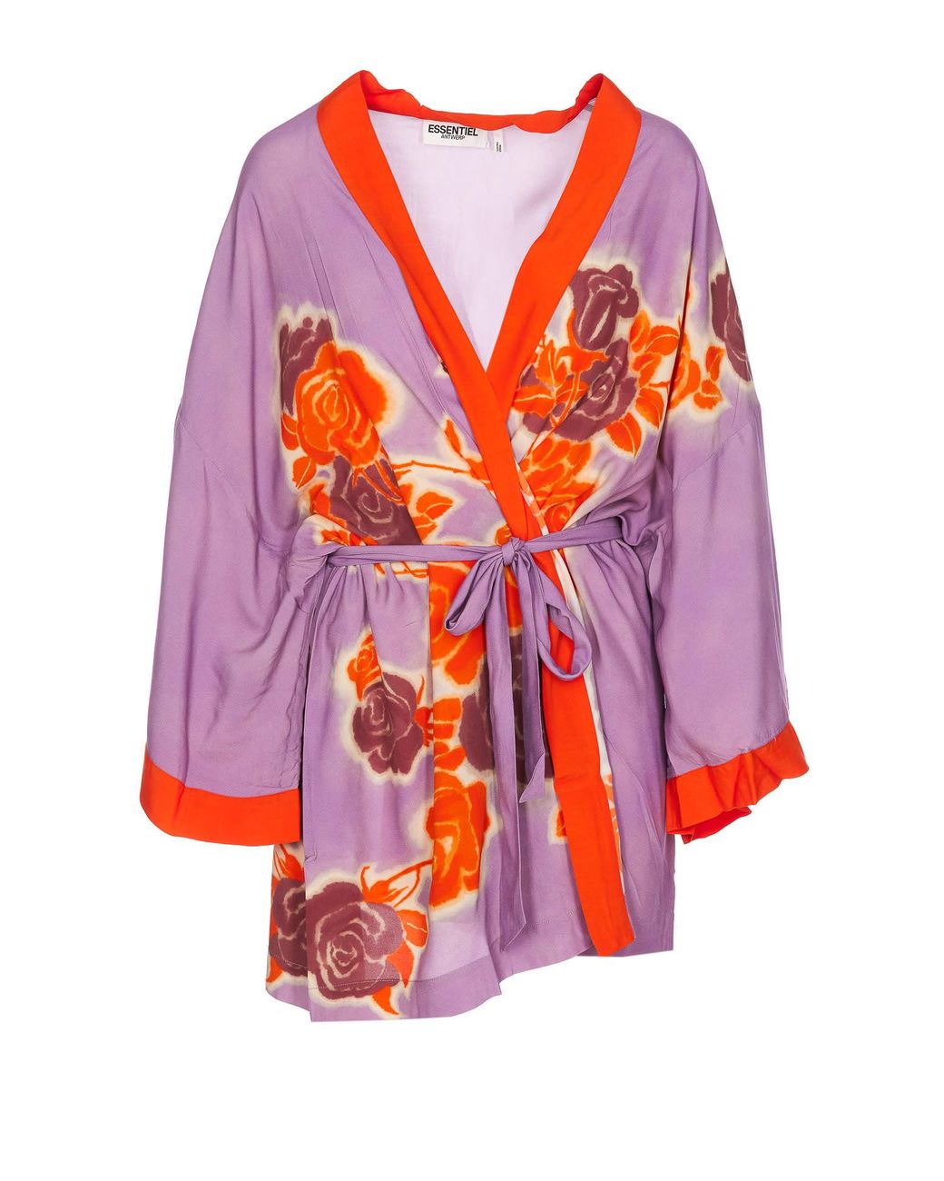 Essentiel Antwerp Devoted Kimono in Red | Lyst