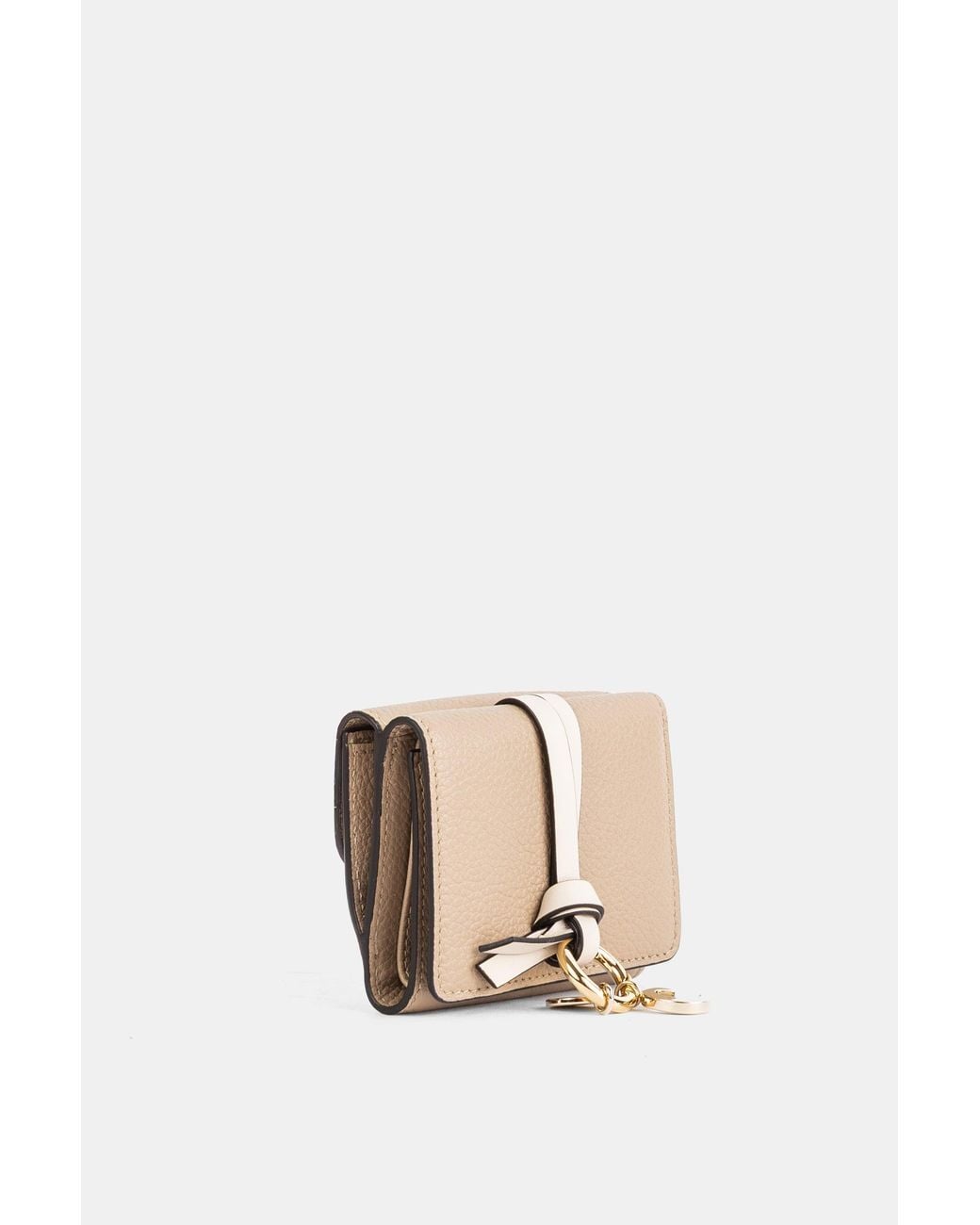 Chloé Natural Mini Trifold Wallet