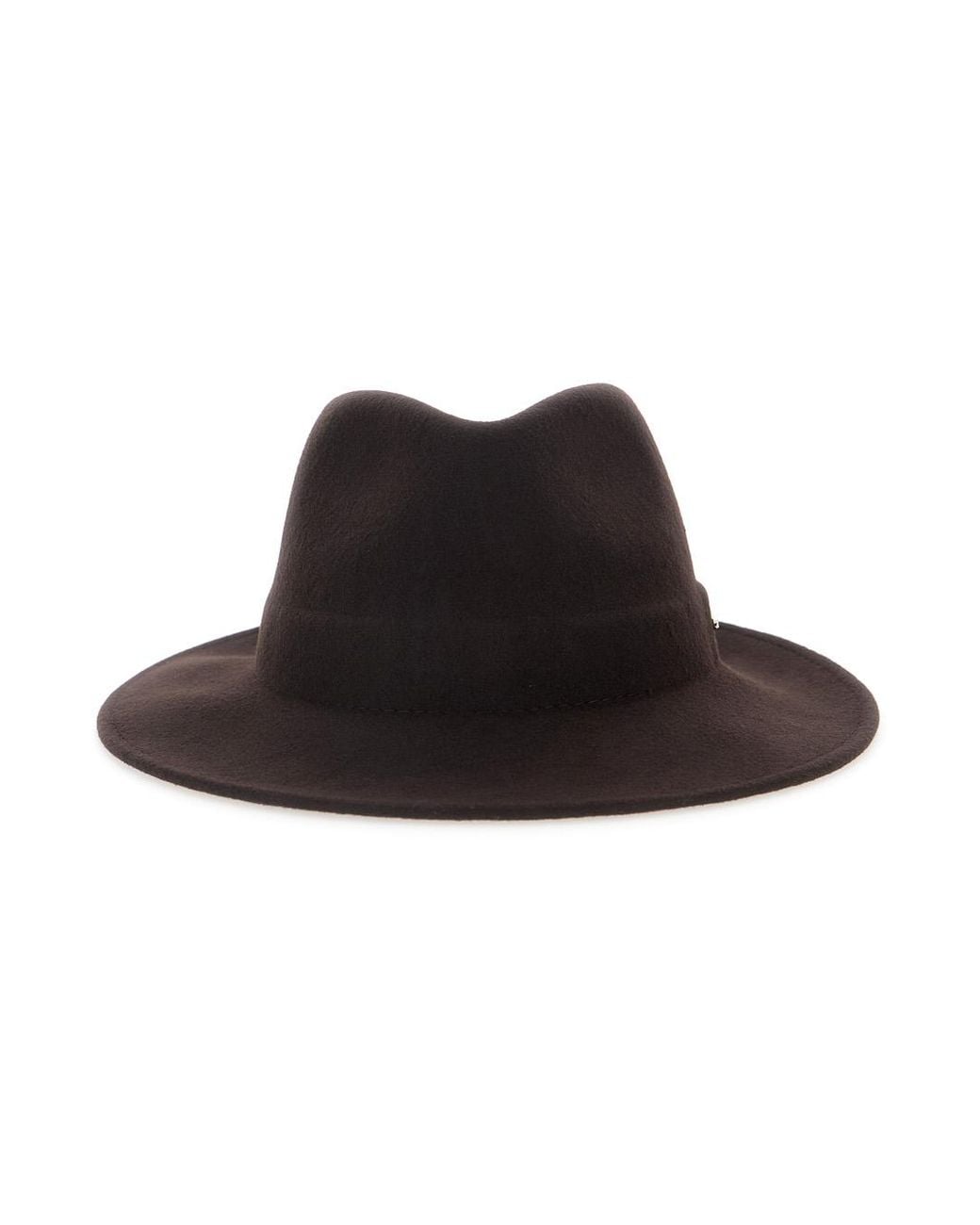 Twinset Black Twinset 262Ta4450 Wool With Visor And Pompon Winter Hat