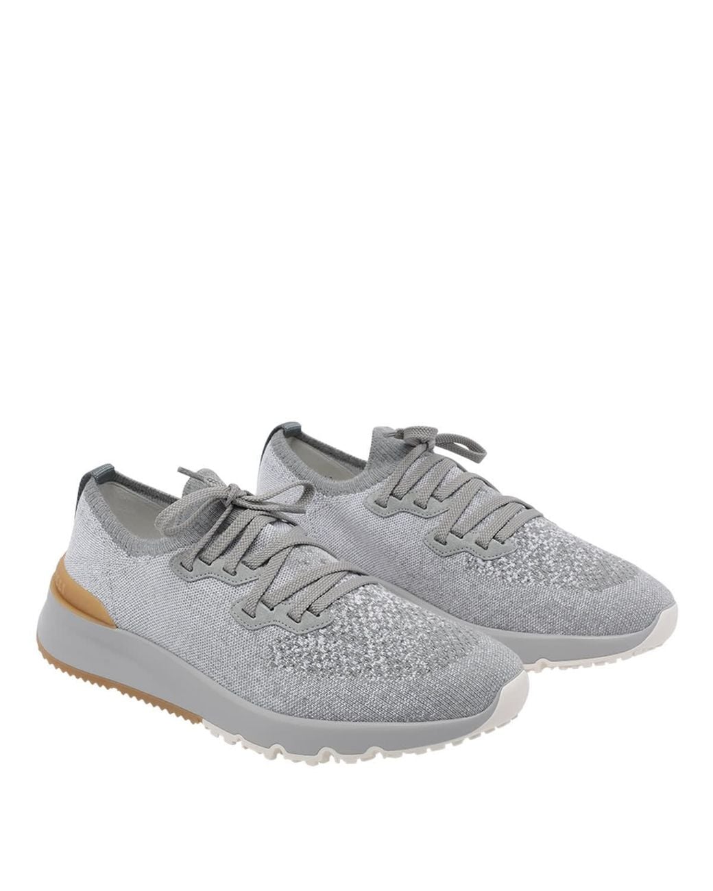 Brunello Cucinelli Gray Sneakers for men