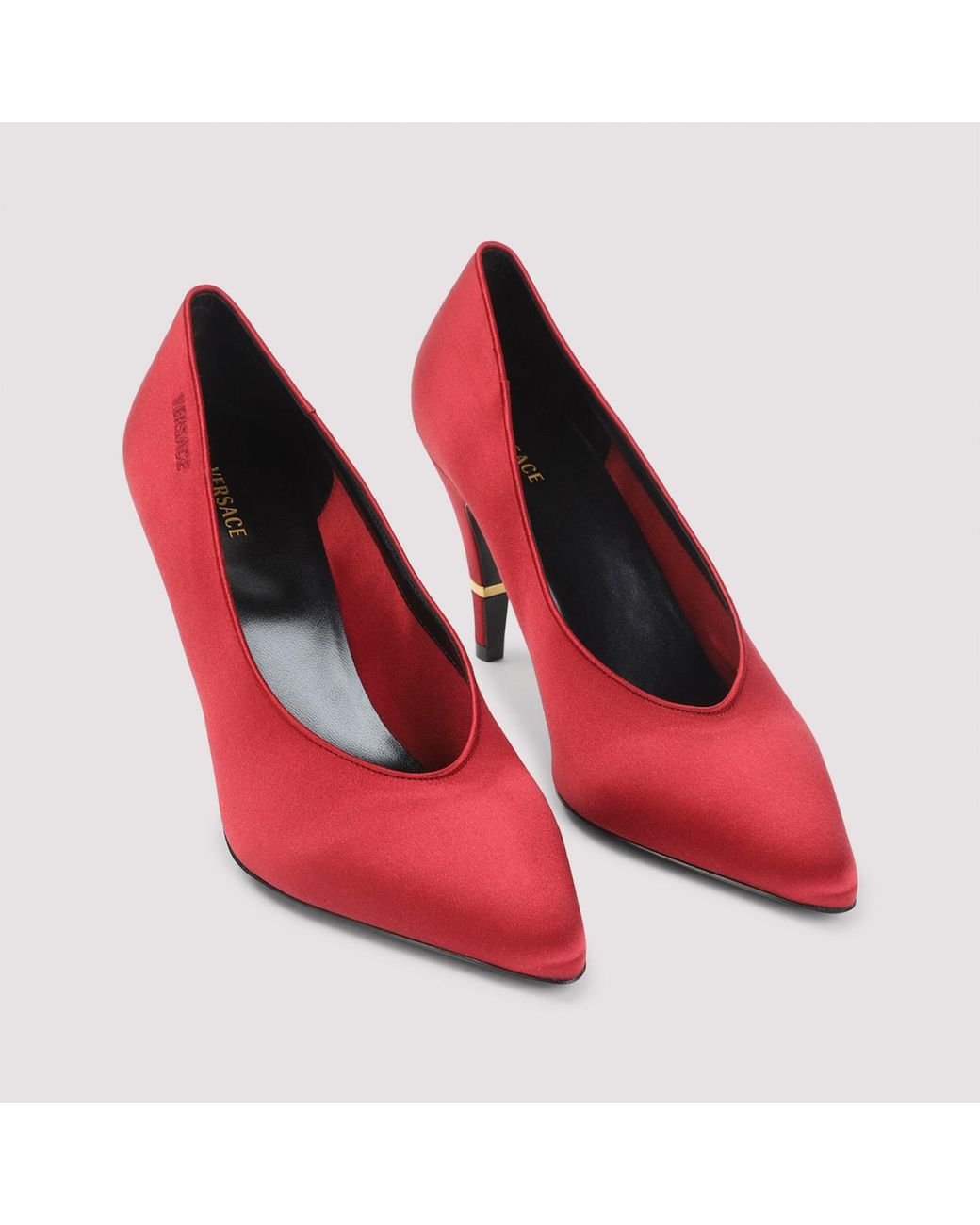 Versace Pink Decollete Pumps