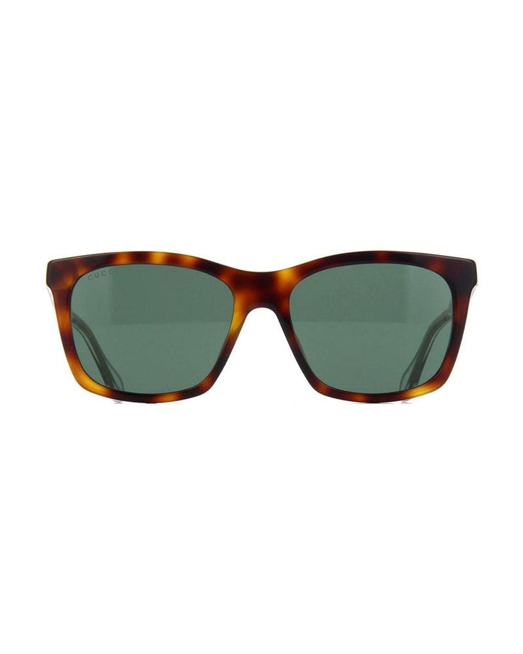 Gucci Green Sunglasses Rectangle Full Rim, Frame And Lens Gg0558S003 for men