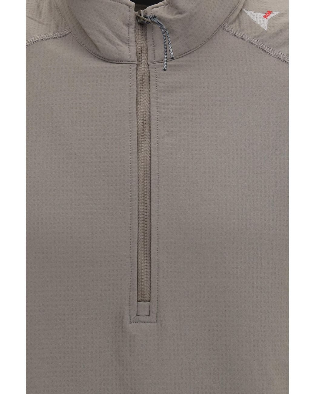 Roa Gray Kimo Half Zip Fleece Nylon; Polyester; Elastane Sweater for men