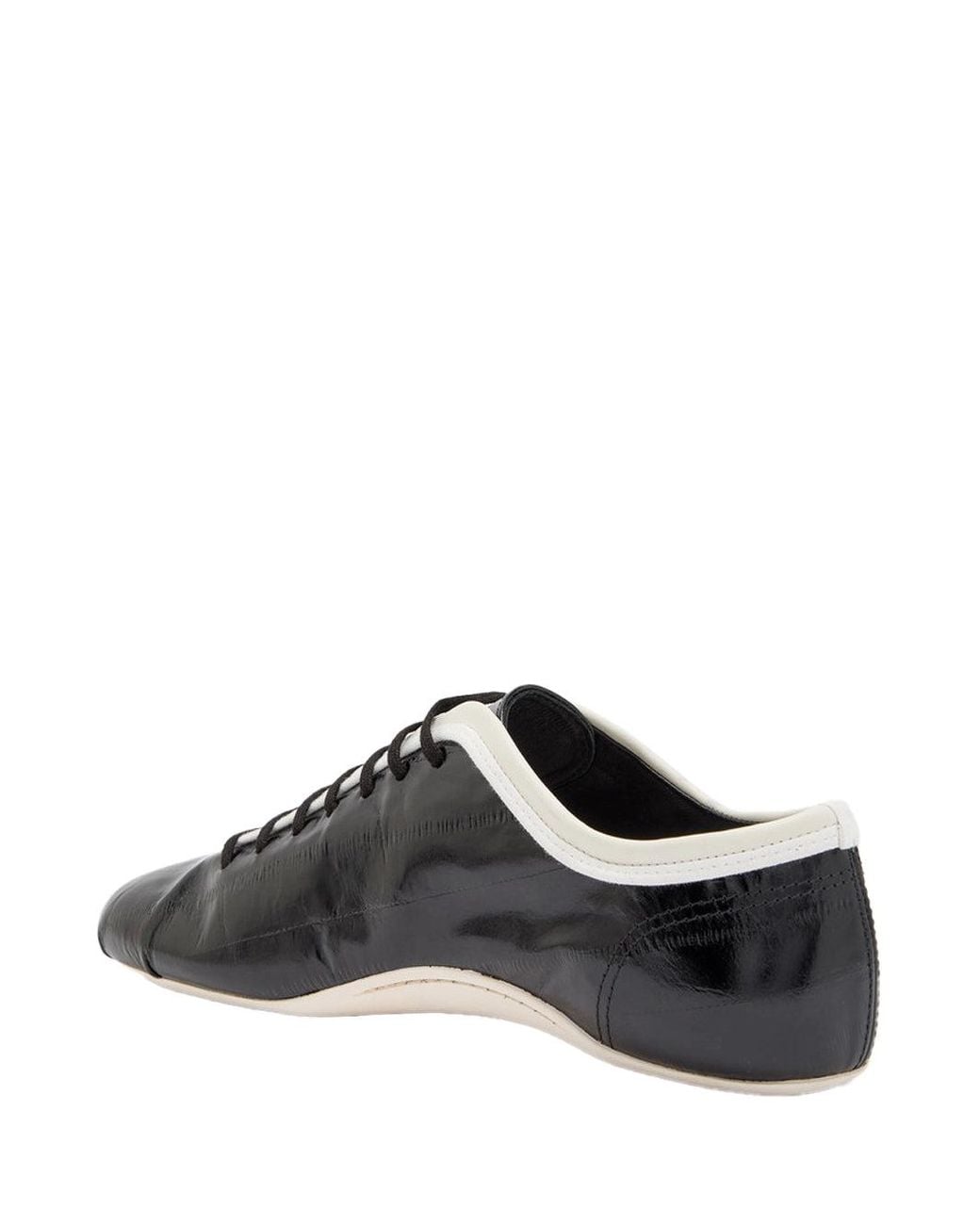 Dries Van Noten Black Ballerina Sneaker