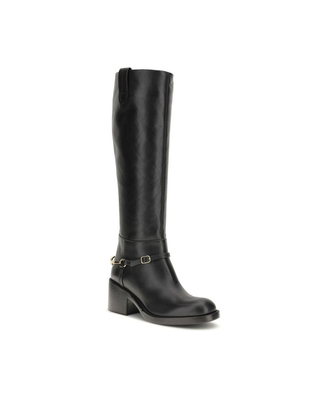 Chloé Black Calf Leather Bos Taurus Lace