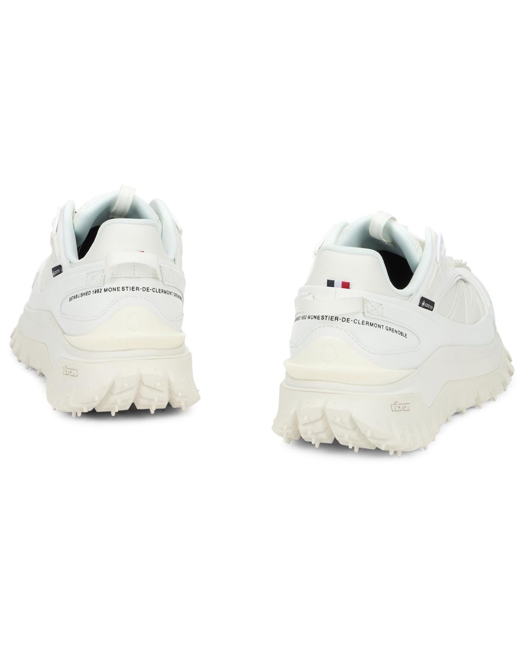 Moncler White Sneakers Trainers