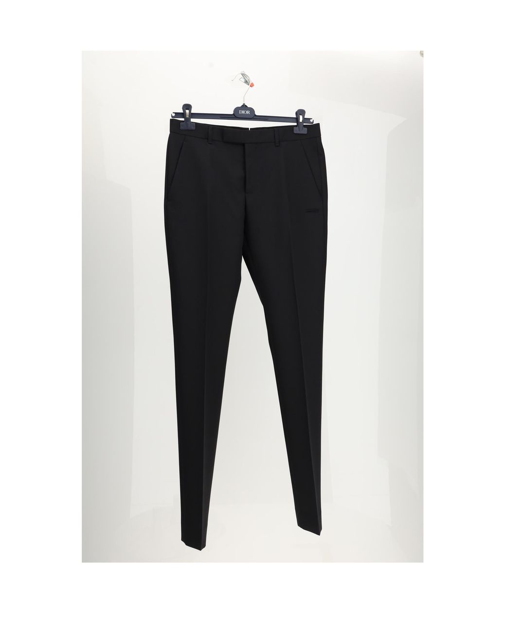 Dior Black Trousers Mohair-Blend for men