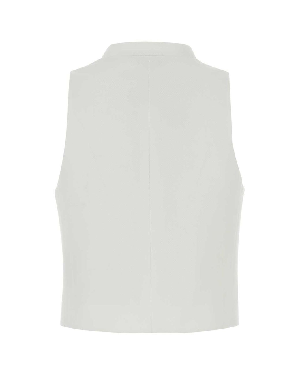 Tom Ford White Piquet Vest