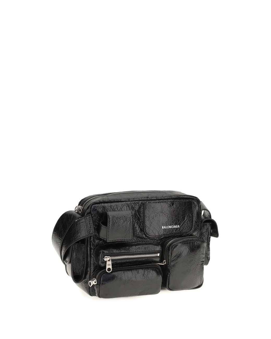 Balenciaga Black Superbusy Messenger Shoulder Bag for men