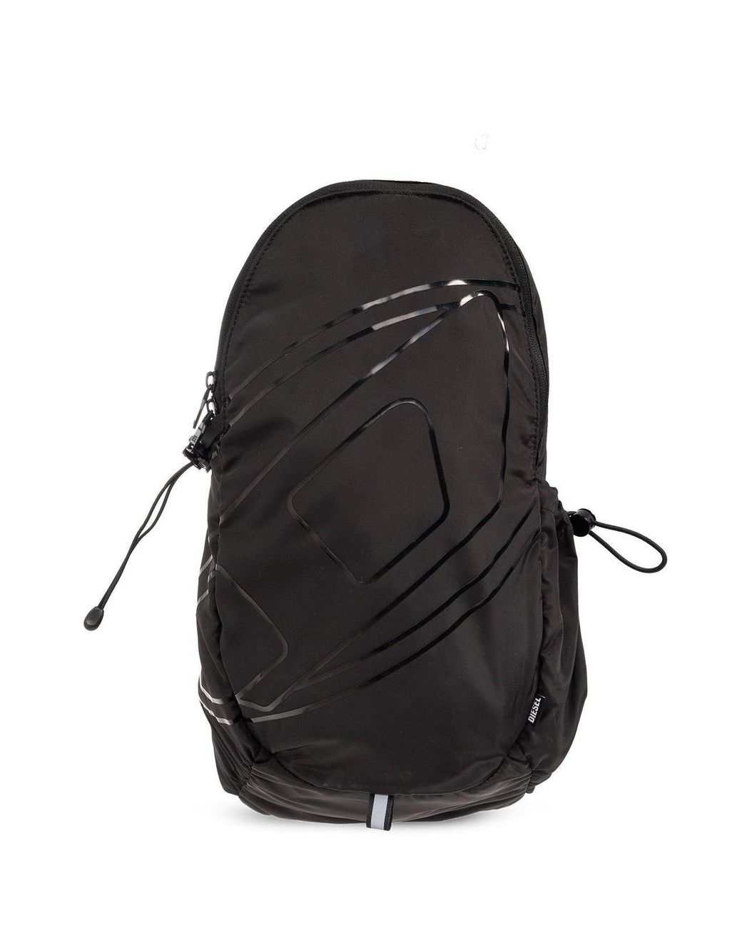 DIESEL Drape Sling Bag ドレープスリングバッグ DIESEL 'Drape Sling Bag' One-Shoulder Backpack in Black for Men | Lyst