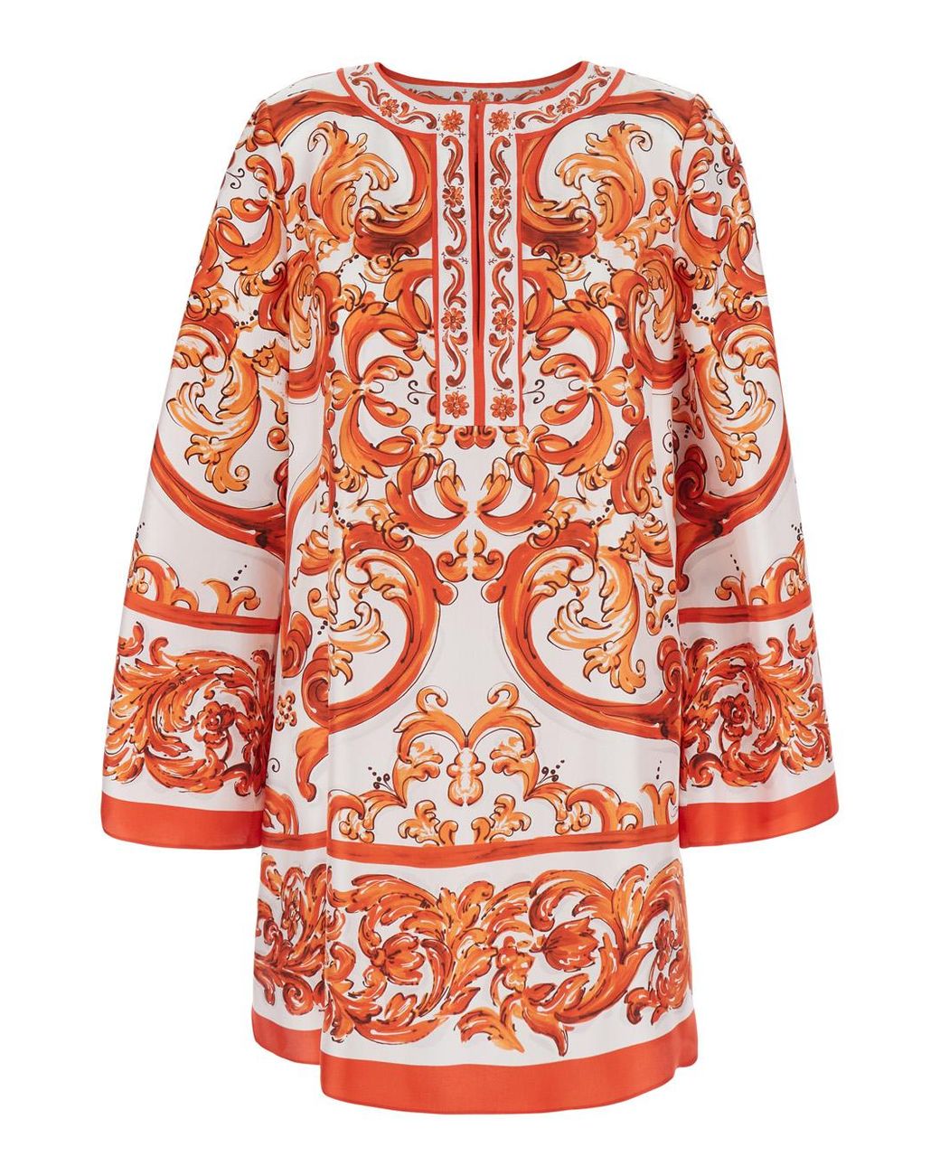 Dolce & Gabbana Red Dress Silk