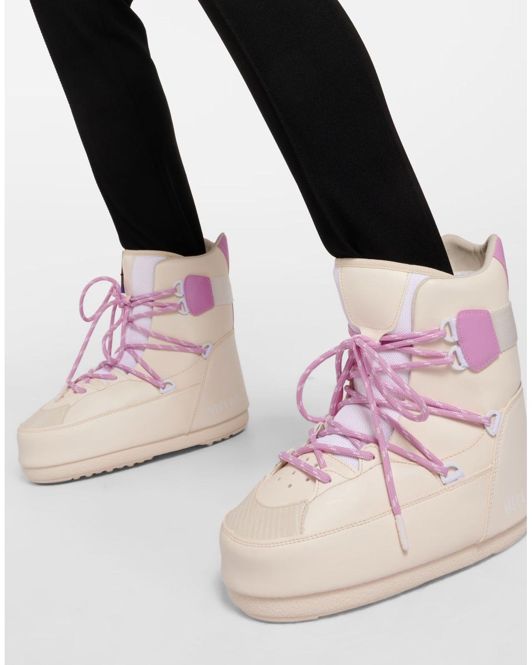 Moon Boot Pink Moon Boot Icon Mid Snow Boot