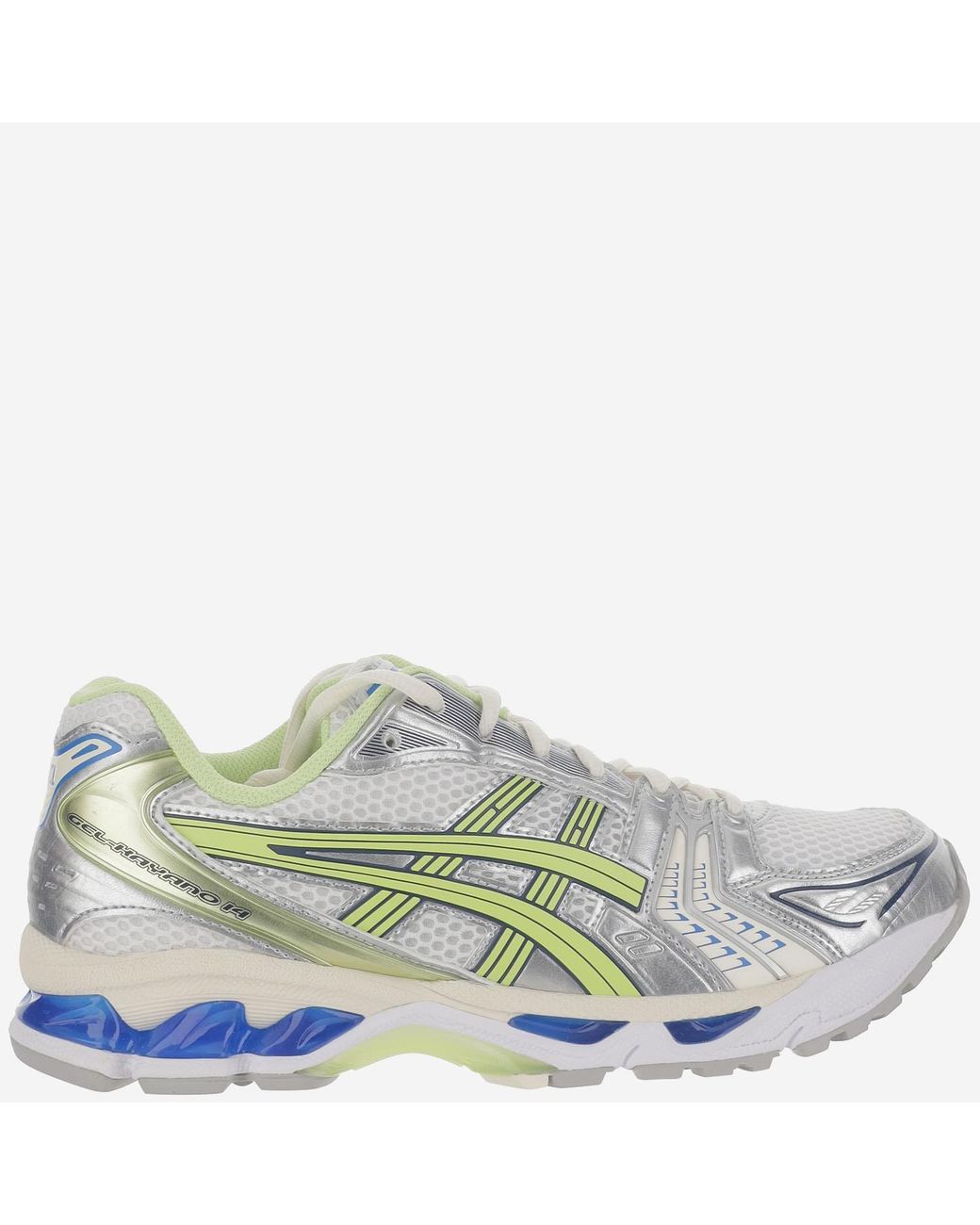 Asics Green Sneakers Gel-Kayano 14-Lime/Lime Polyester Trainers