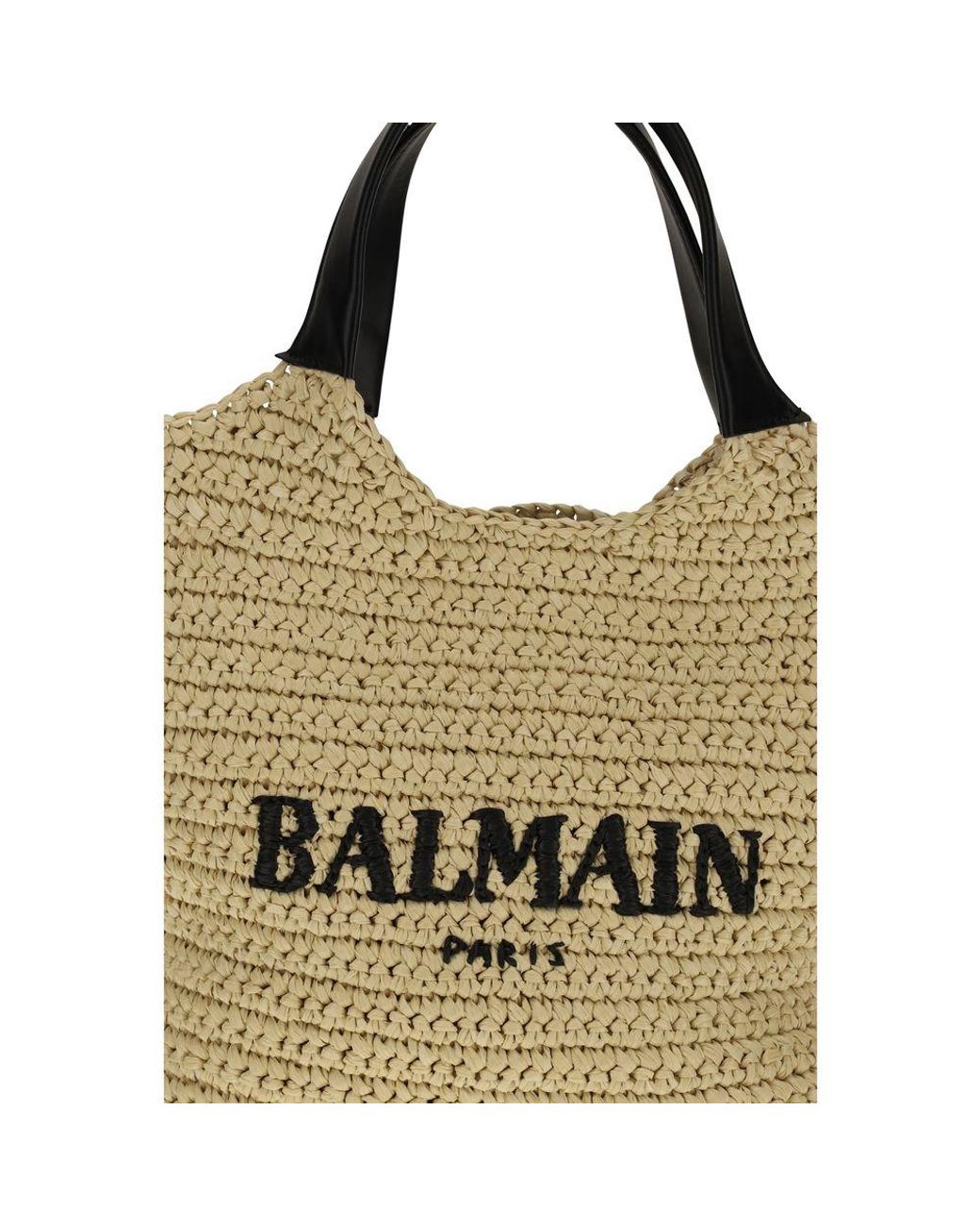 Balmain Metallic Viscose Shoulder Bag