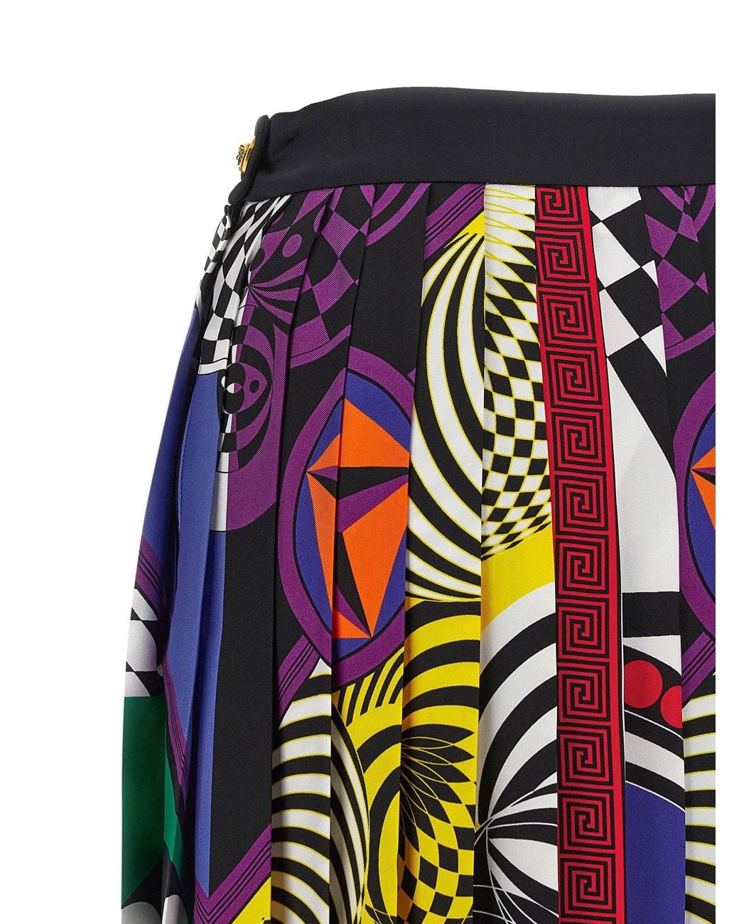 Versace Red Teatro Skirt